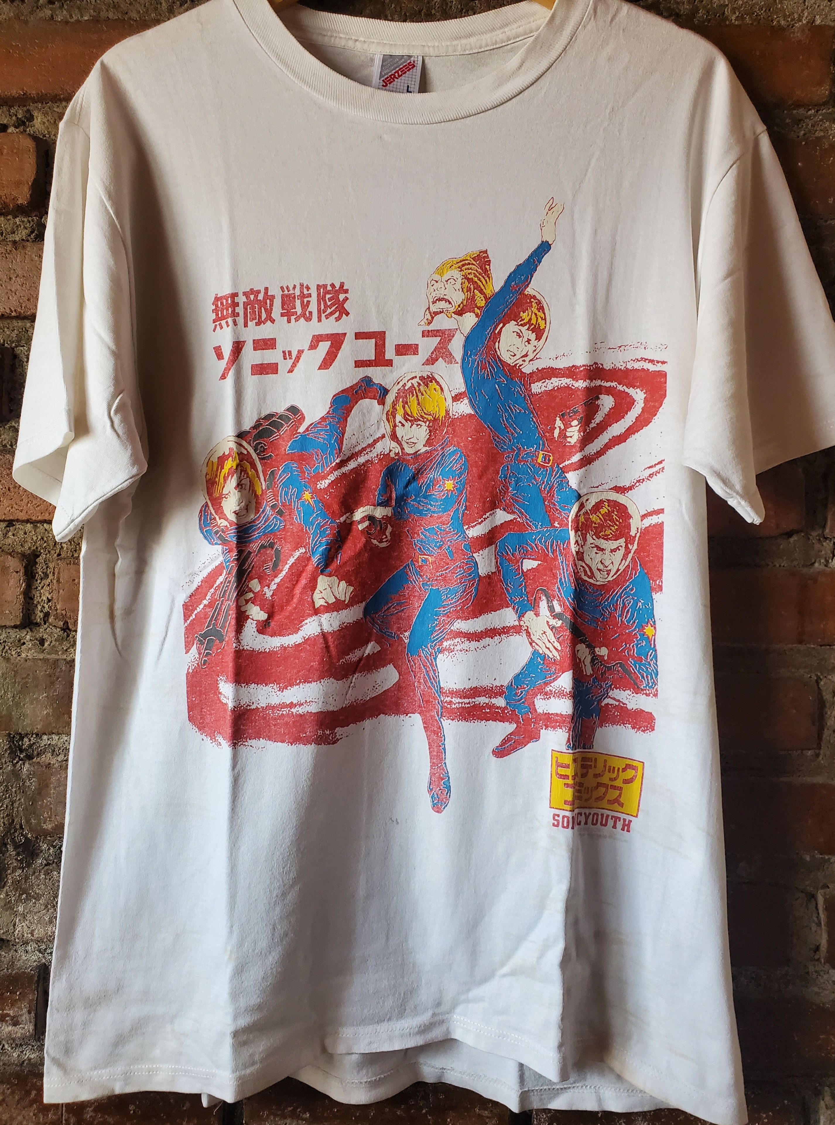 Band Tees Sonic Youth Japanese Astronout Hysteric Glamour Kurt Tshirt Hoodie, Sweatshirt | PodTeesHub.com