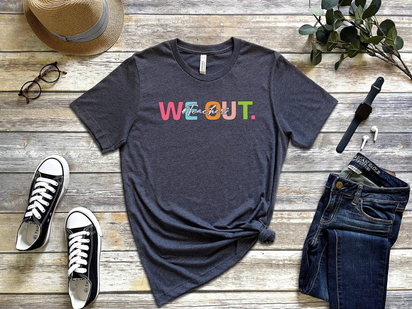 We Out Teachers T-Shirt, Graduation Tee, Vacation Shirt Hoodie, Sweatshirt | PodTeesHub.com