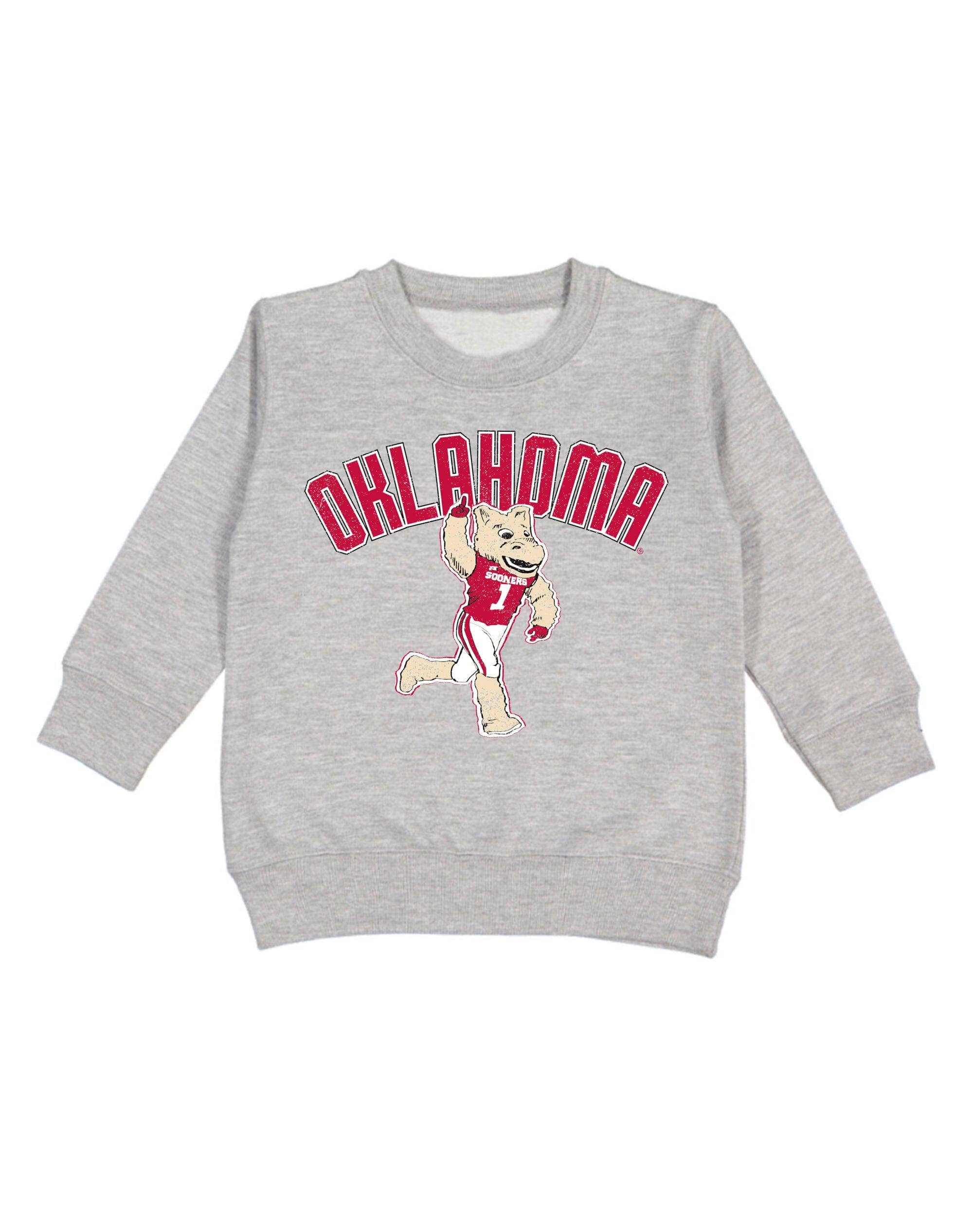 Children's Ou Sooners Cartoon Mascot Sweatshirt T-Shirts, Hoodie | PodTeesHub.com