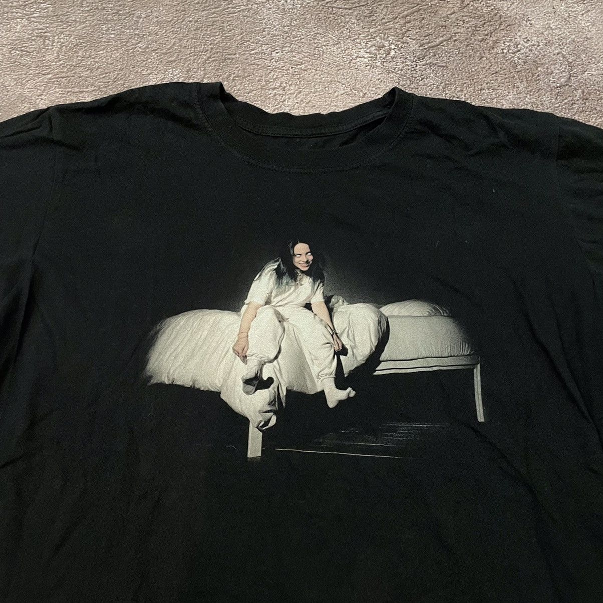 Band Tees Vintage Y2k Band Tee Billie Elish Promo Face Sexy 90s Hoodie, Sweatshirt | PodTeesHub.com