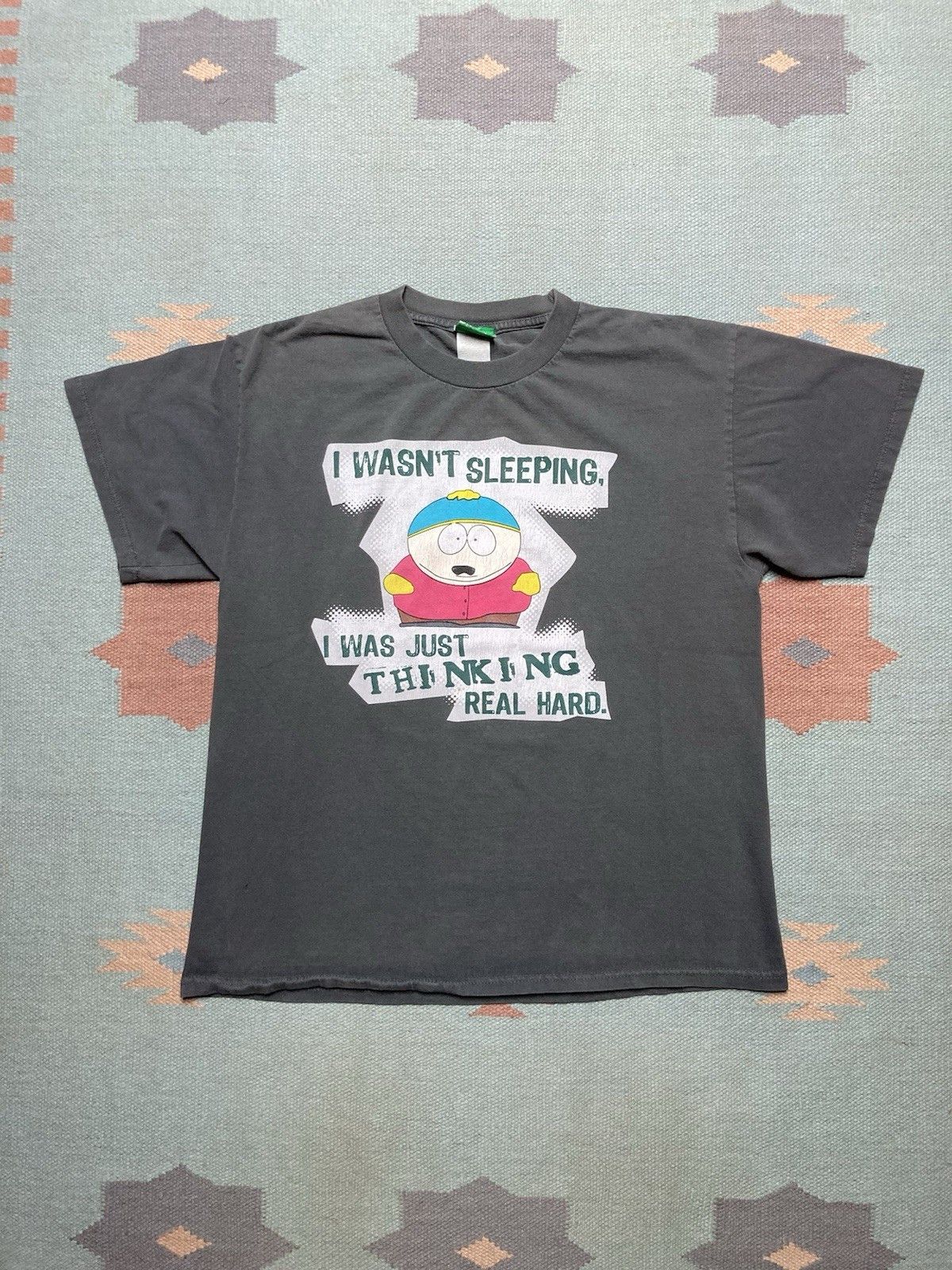 Vintage Y2k Graphic T Shirt South Park Cartman I Wasn T Sleeping L Hoodie, Sweatshirt | PodTeesHub.com