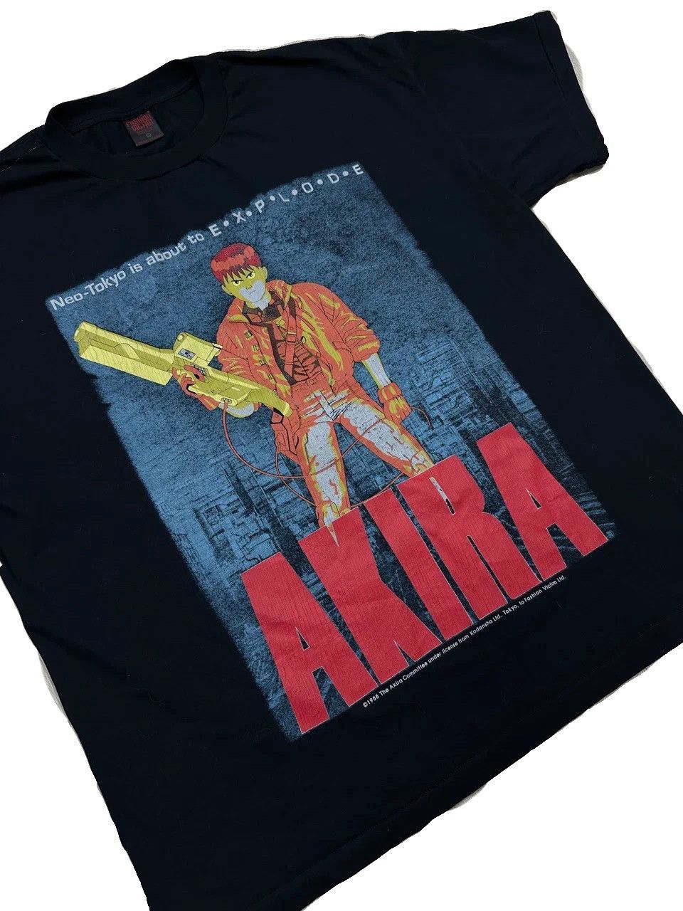 Anime Vintage Akira Kaneda T Shirt Hoodie, Sweatshirt | PodTeesHub.com