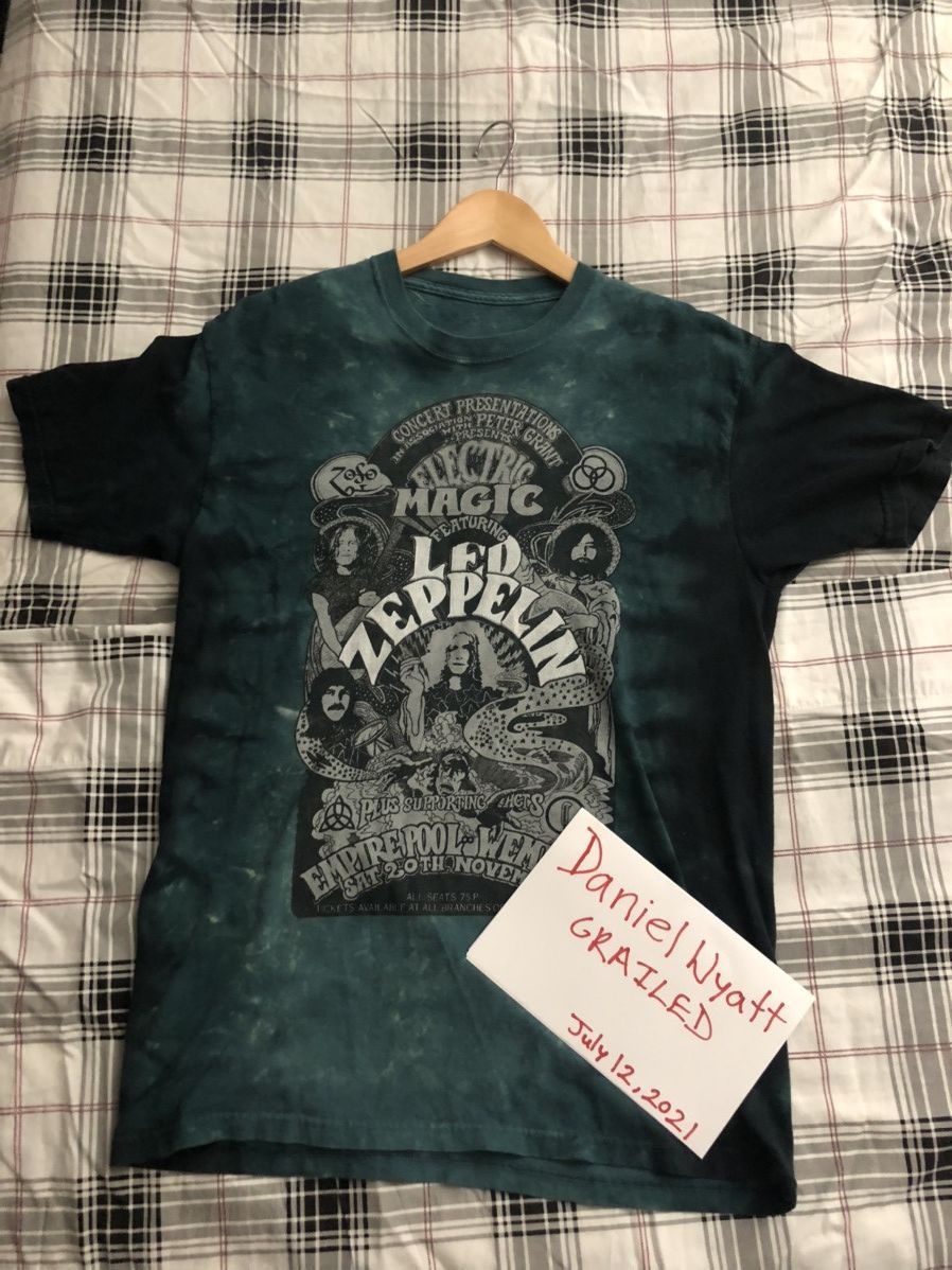 Led Zeppelin X Vintage Led Zepplin Tie Dye T Shirt Hoodie, Sweatshirt | PodTeesHub.com