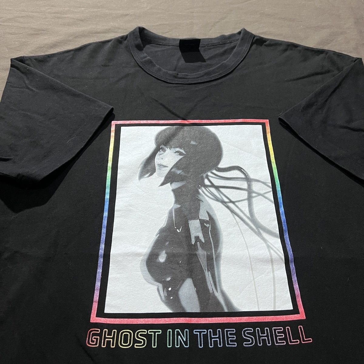 Anime Ghost In The Shell Tee Anime Tee Motoko Kusanagi Hoodie, Sweatshirt | PodTeesHub.com