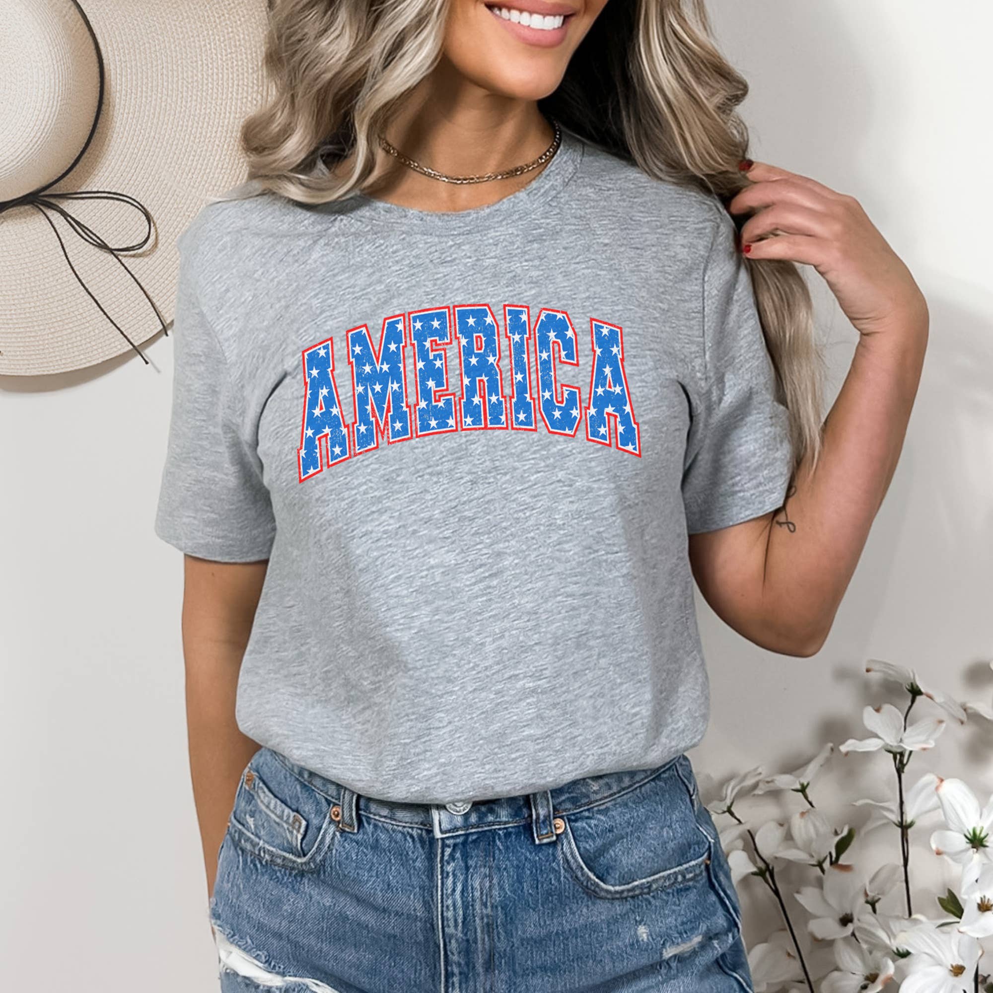 4th of July Make America Graphic Tee Hoodie, Sweatshirt | PodTeesHub.com