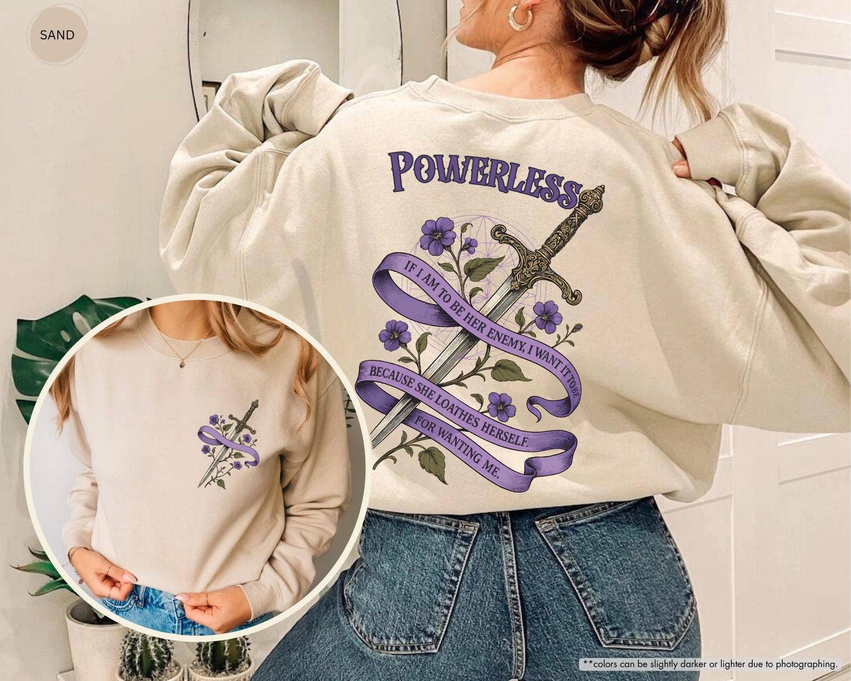 Romantasy Bookish Hoodie T-Shirts, Sweatshirt | PodTeesHub.com