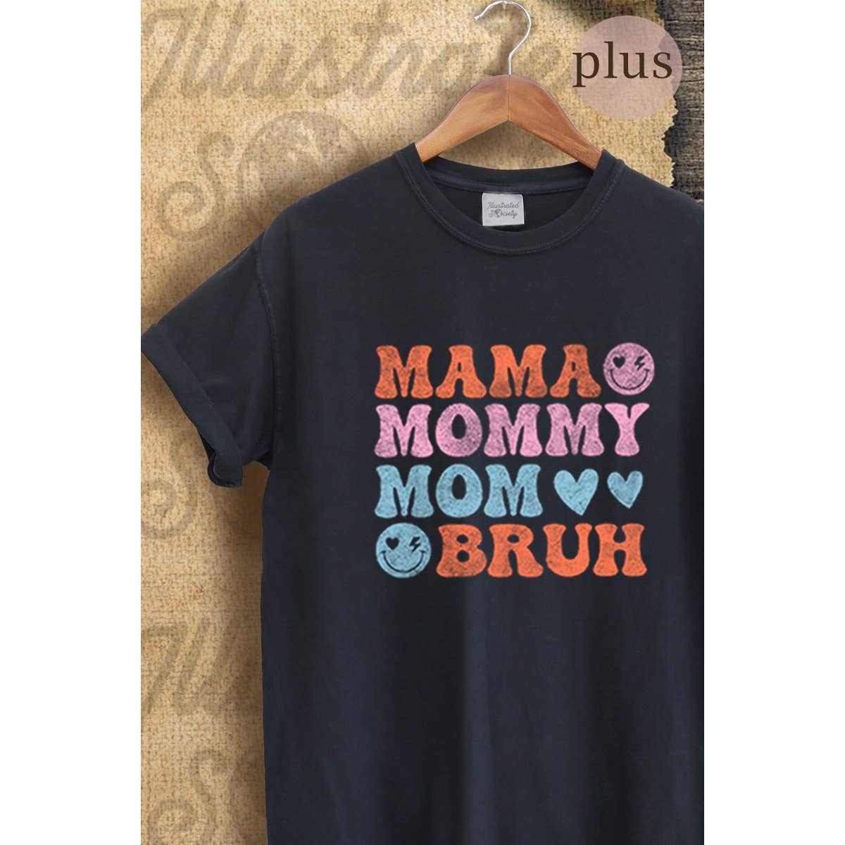Mama Mommy  Vintage Graphic  Tee Plus Hoodie, Sweatshirt | PodTeesHub.com