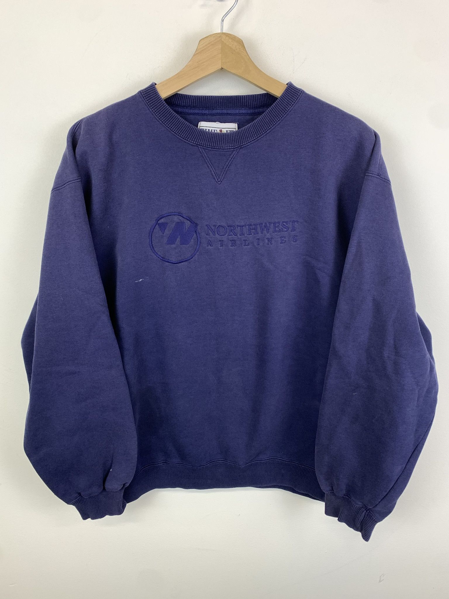 Vintage Crewneck Northwest Airlines Crewneck Airplane Company Vintage Sweatshirt Size L T-Shirts, Hoodie | PodTeesHub.com