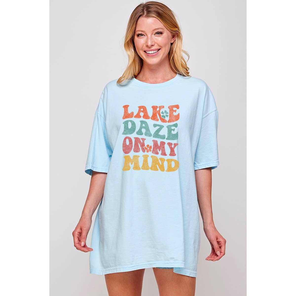 Lake Daze On My Mine  Vintage   Graphic  Oversized Tee Hoodie, Sweatshirt | PodTeesHub.com