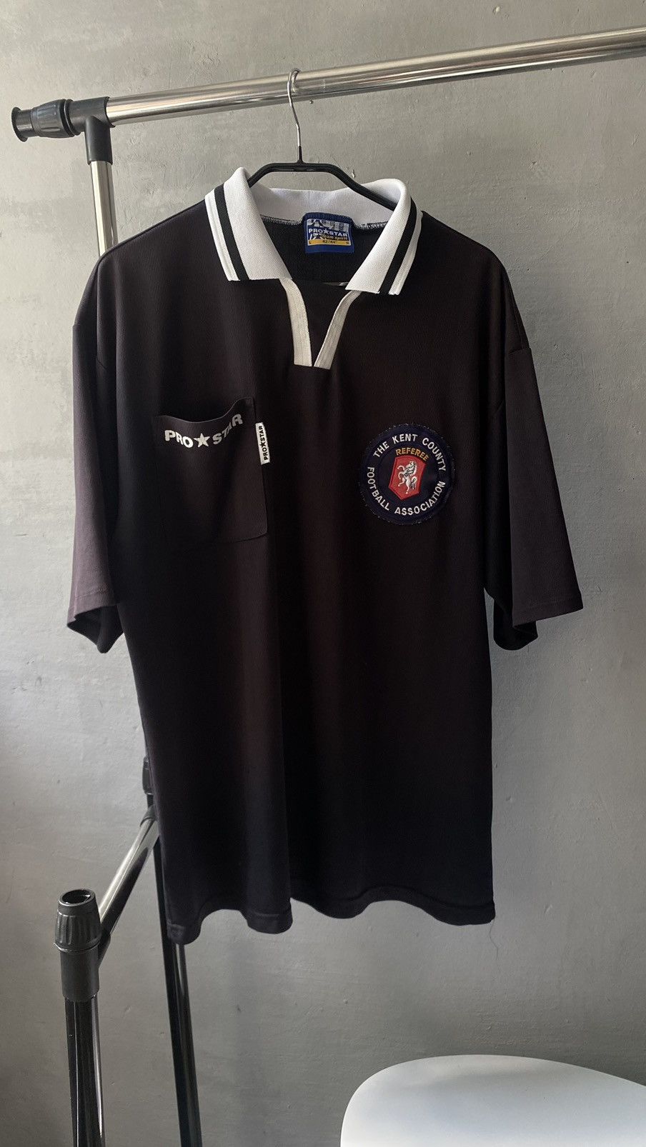 Other Football Referee Shirt 90s Prostar Size L Hoodie, Sweatshirt | PodTeesHub.com