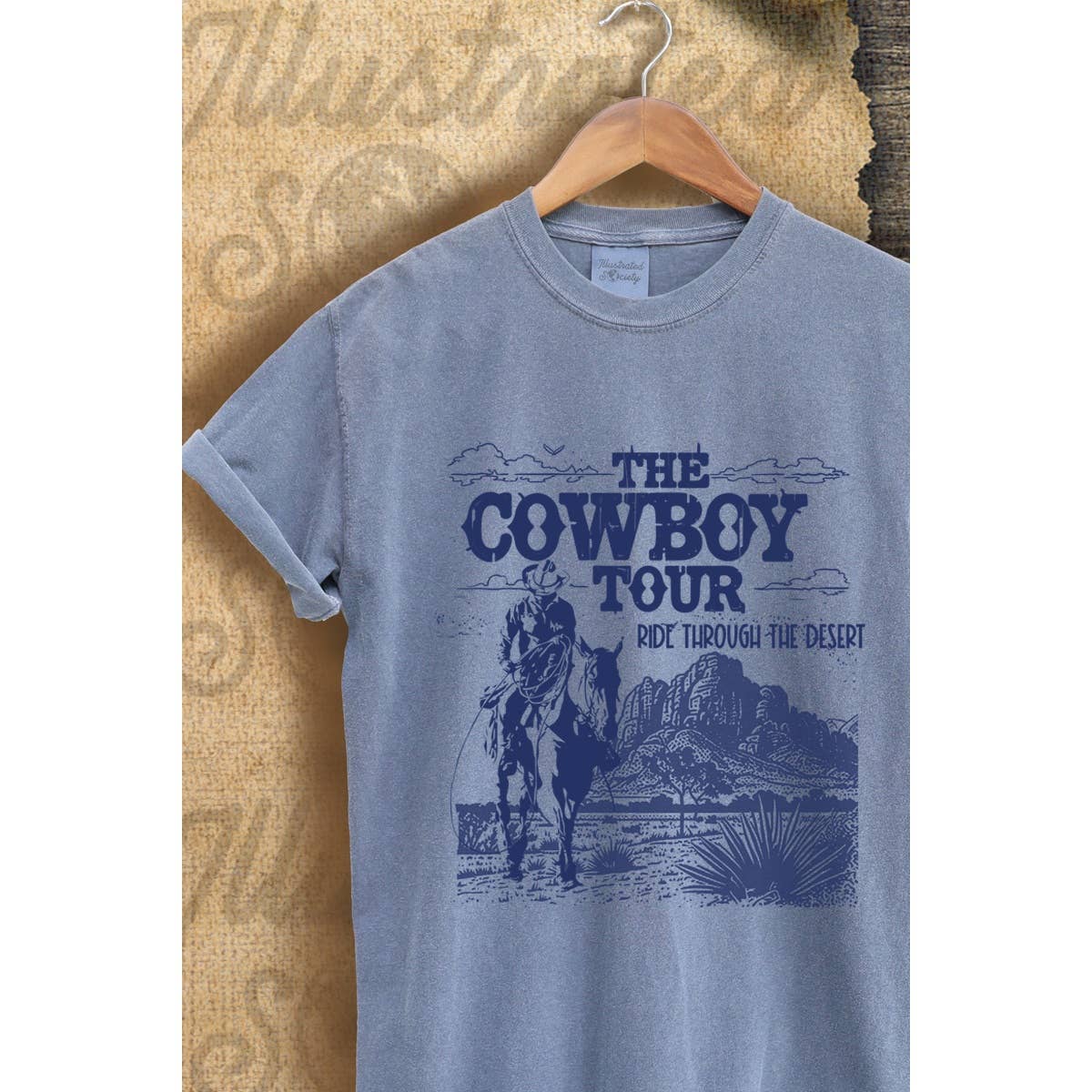 The Cowboy Tour Vintage Graphic Tee Hoodie, Sweatshirt | PodTeesHub.com