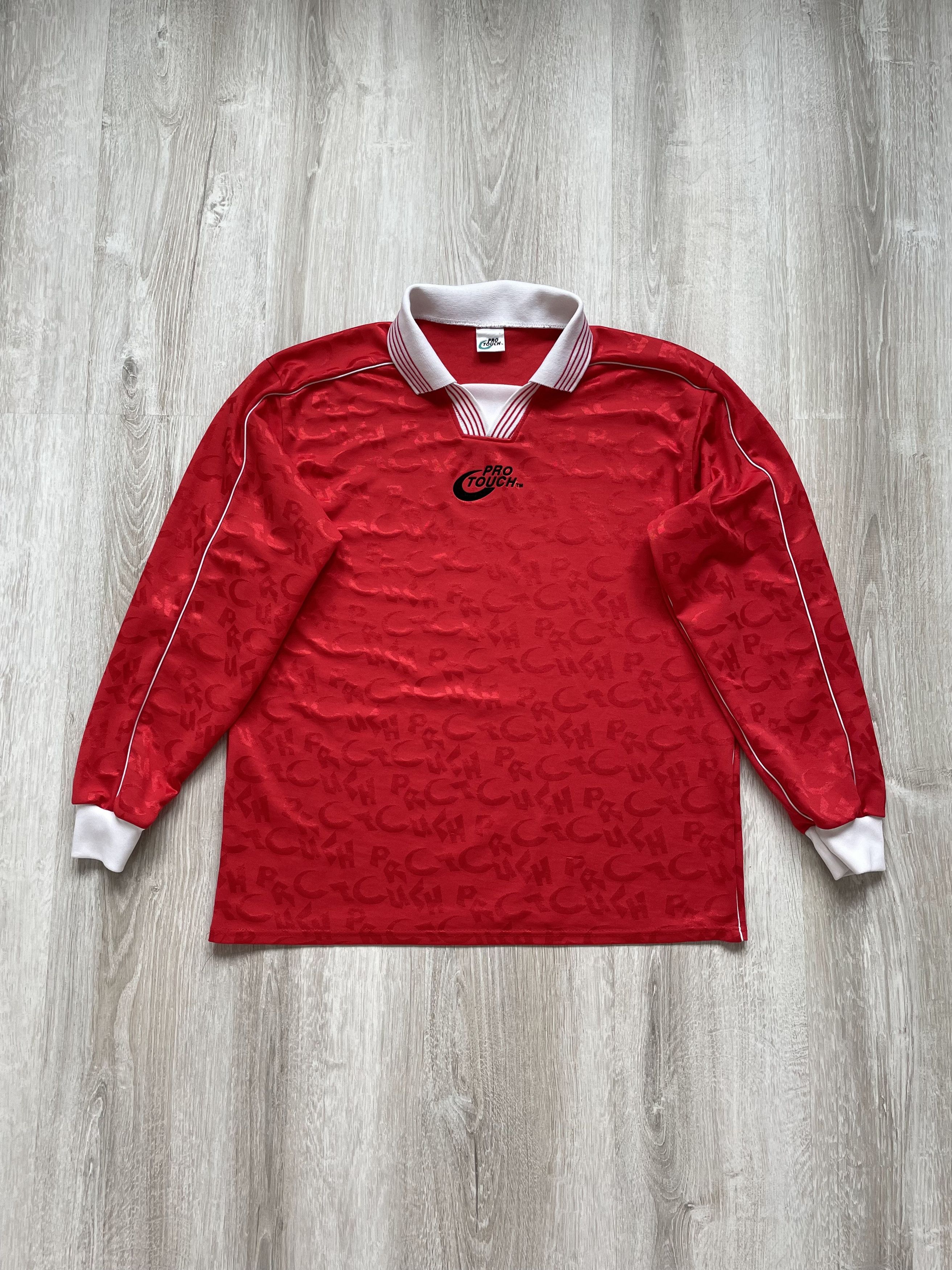 Vintage 90s Soccer Jersey Pro Touch Retro Football Tee Hoodie, Sweatshirt | PodTeesHub.com