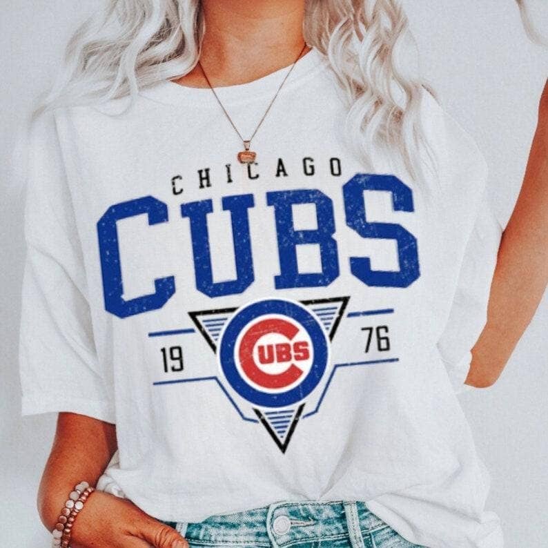 Vintage Mlb 90s Bootleg Chicago Shirt - Cubs Baseball Tee Hoodie, Sweatshirt | PodTeesHub.com