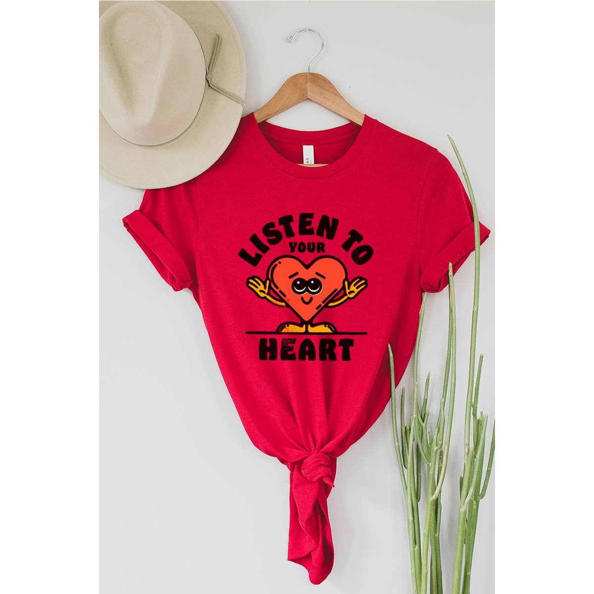 Listen To Your Heart Graphic Tee Hoodie, Sweatshirt | PodTeesHub.com