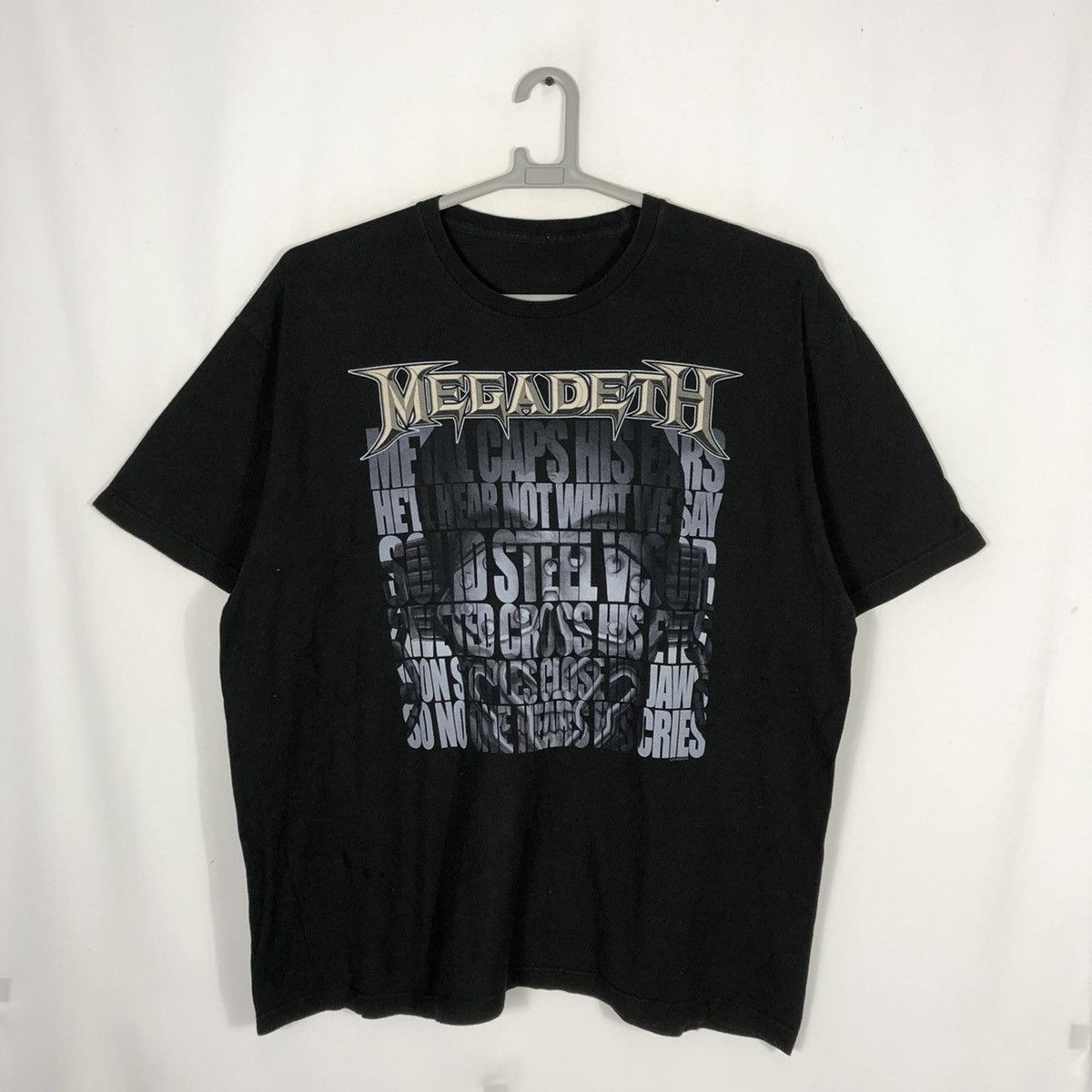 Rare Vintage Megadeth American Thrash Metal Band Promo Tee Hoodie, Sweatshirt | PodTeesHub.com