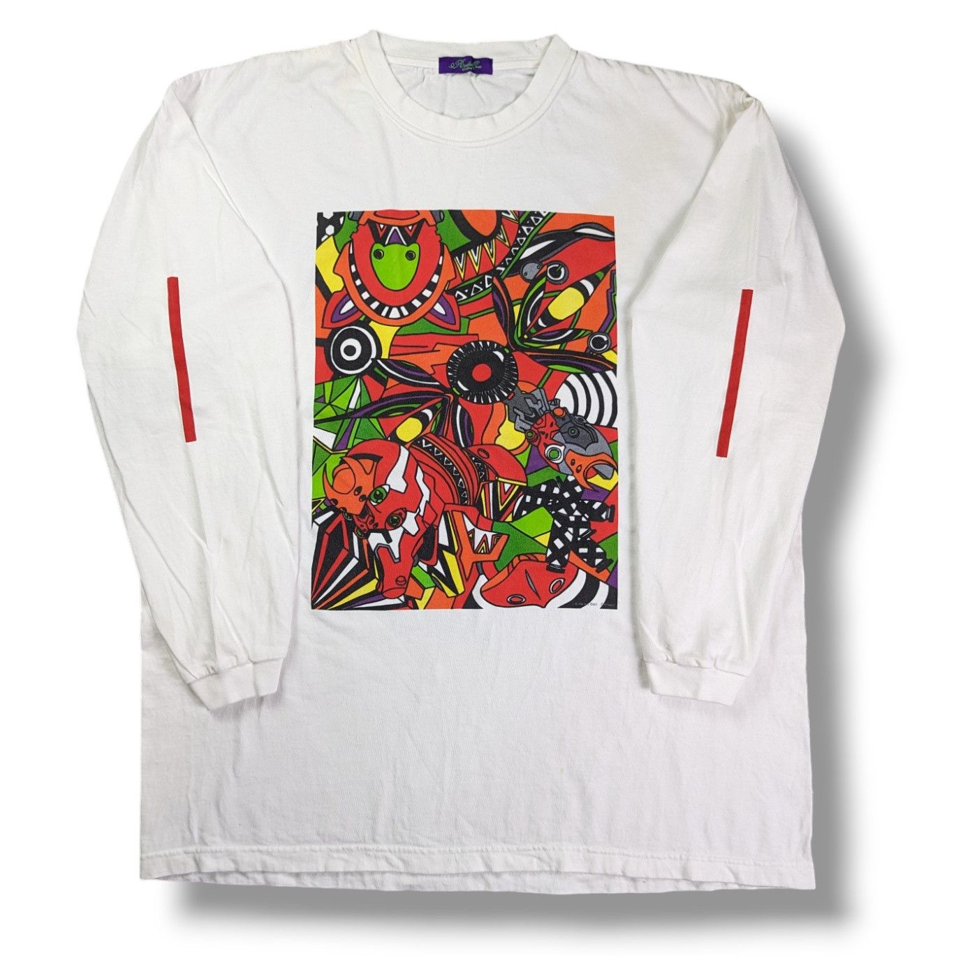 Japanese Brand Rare Radio Eva Neon Genesis Evangelion Anime Long Sleeve T-Shirts, Hoodie, Sweatshirt
