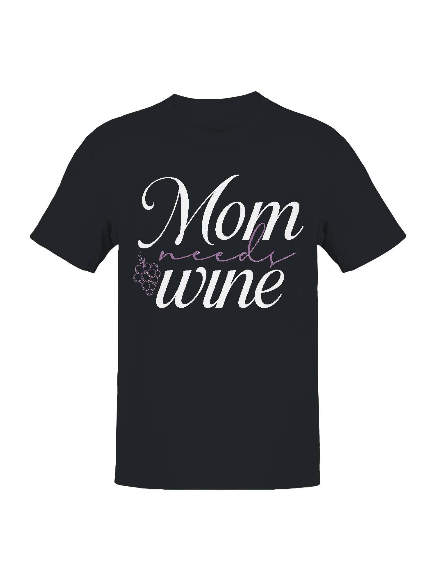 Wine Time For Moms Women's T-Shirt Hoodie, Sweatshirt | PodTeesHub.com