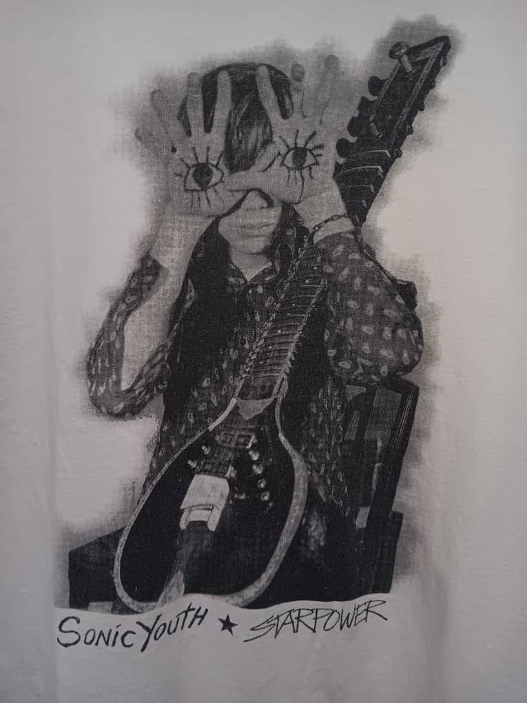 Band Tees Vintage Sonic Youth Star Power T Shirt Hoodie, Sweatshirt | PodTeesHub.com