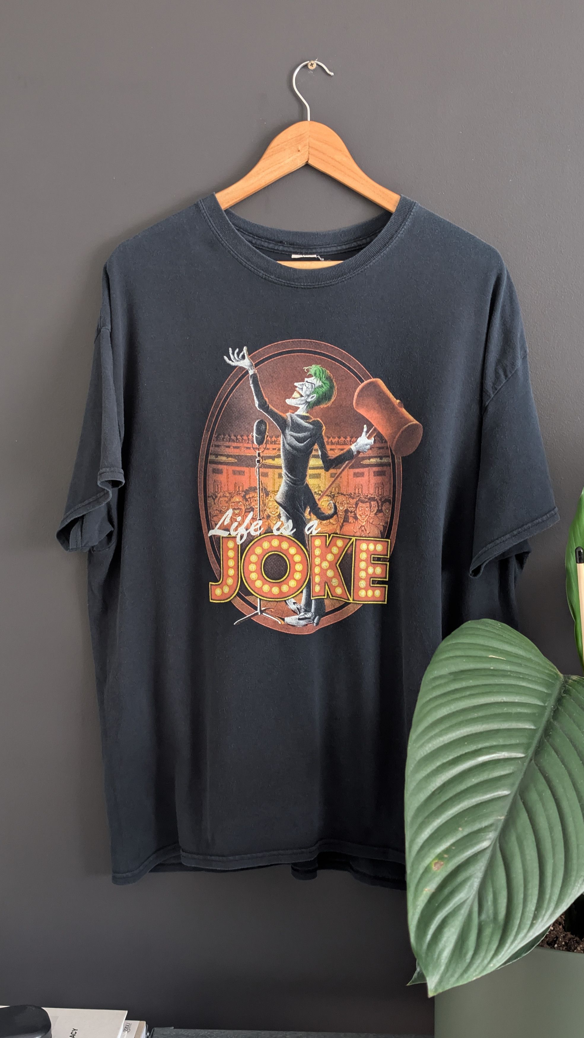 Vintage Joker Life Is A Joke T Shirt Hoodie, Sweatshirt | PodTeesHub.com