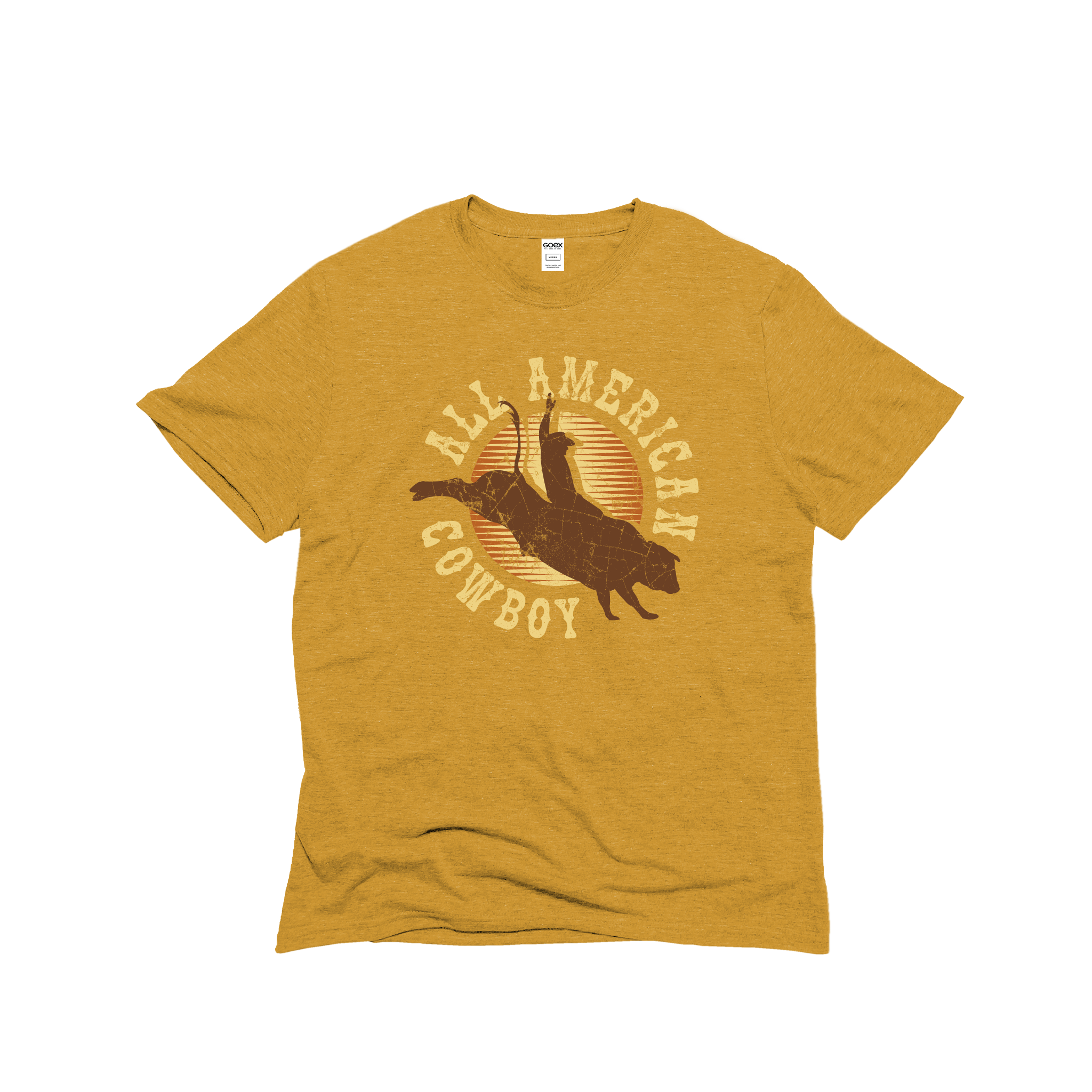 All American Cowboy Western Graphic Tee - 24pk Hoodie, Sweatshirt | PodTeesHub.com