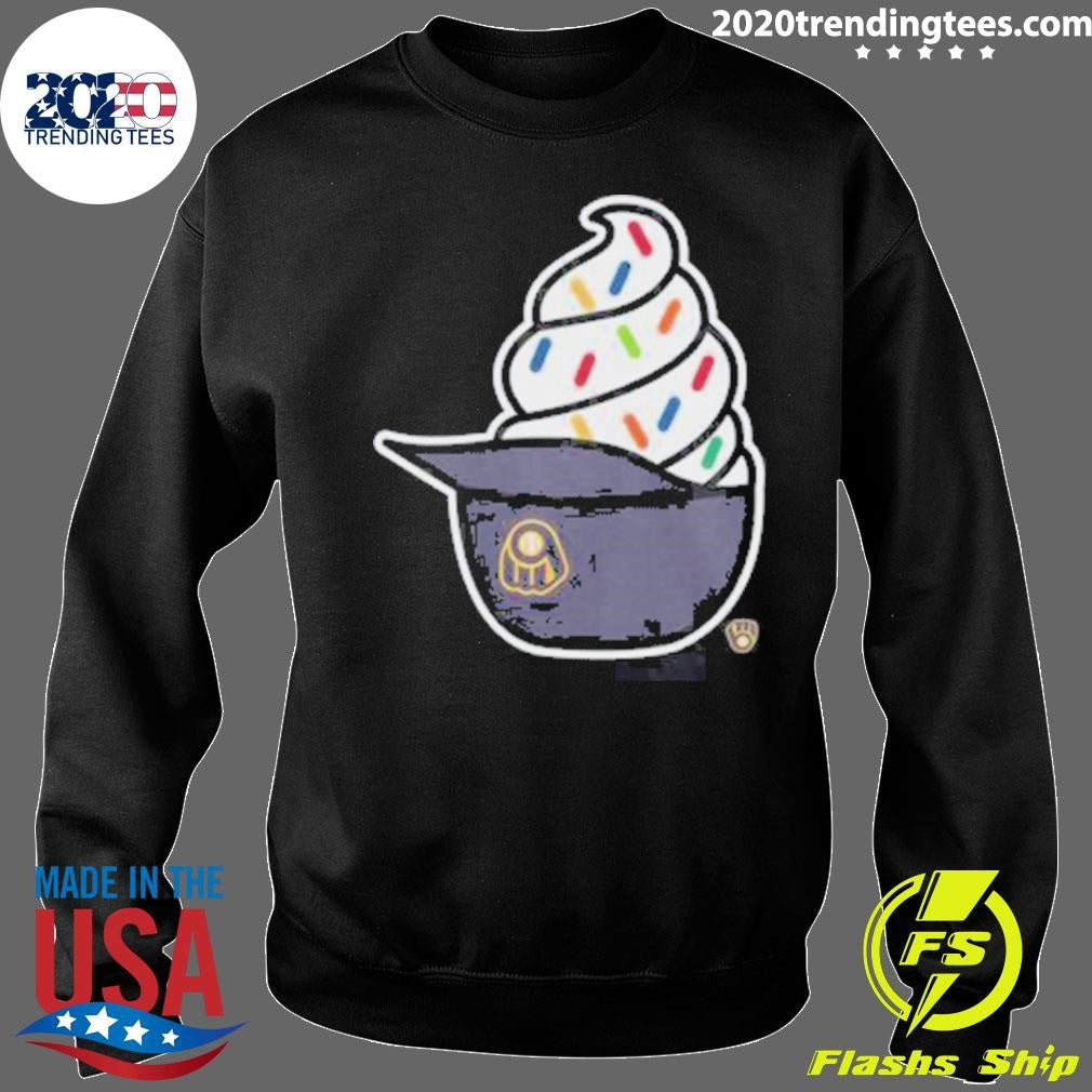 Pittsburgh Baseball MLB 2026 Milwaukee Brewers Ice Cream Shirt