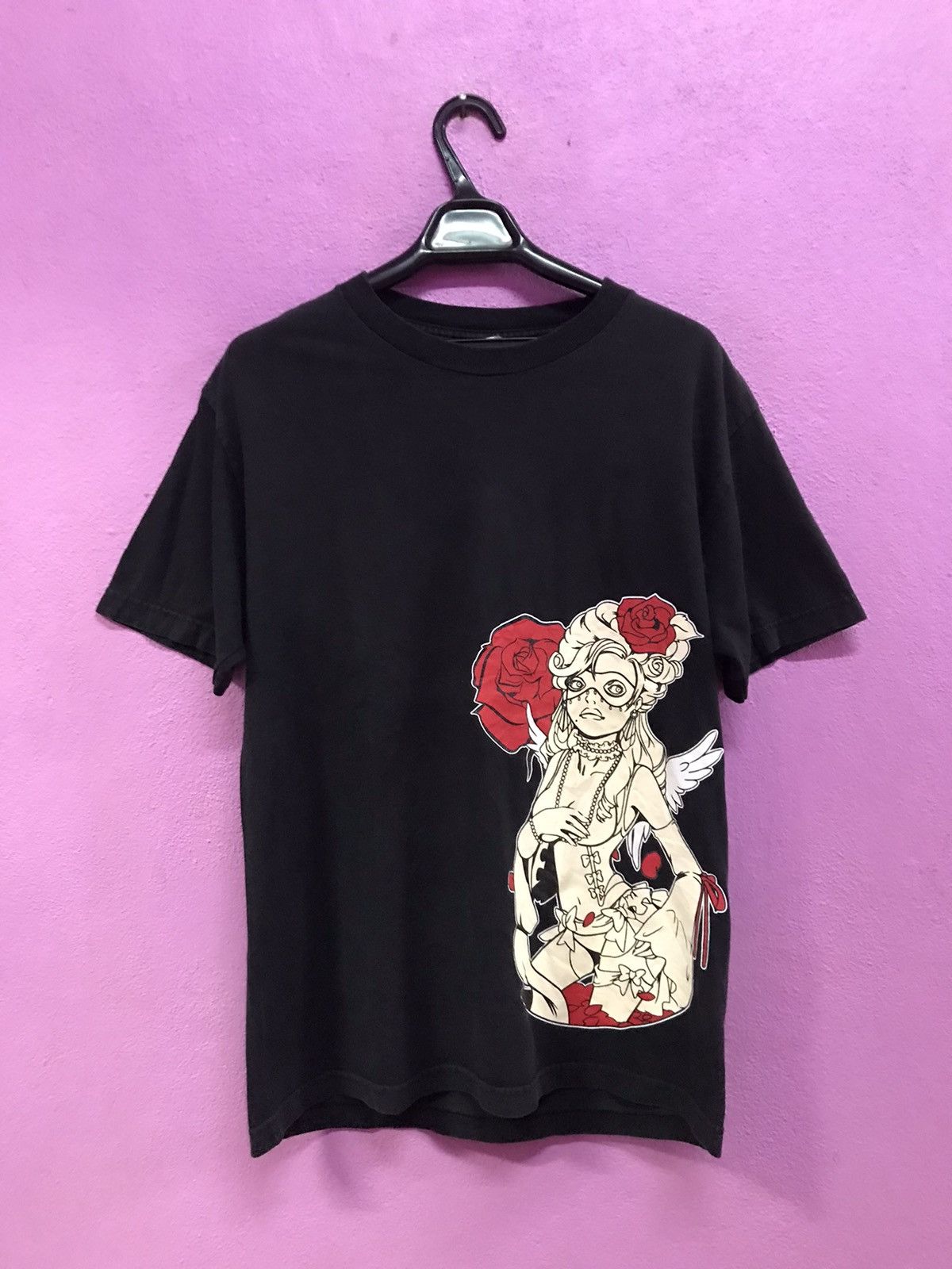 Rose Angles Anime Tee Size M Hoodie, Sweatshirt | PodTeesHub.com
