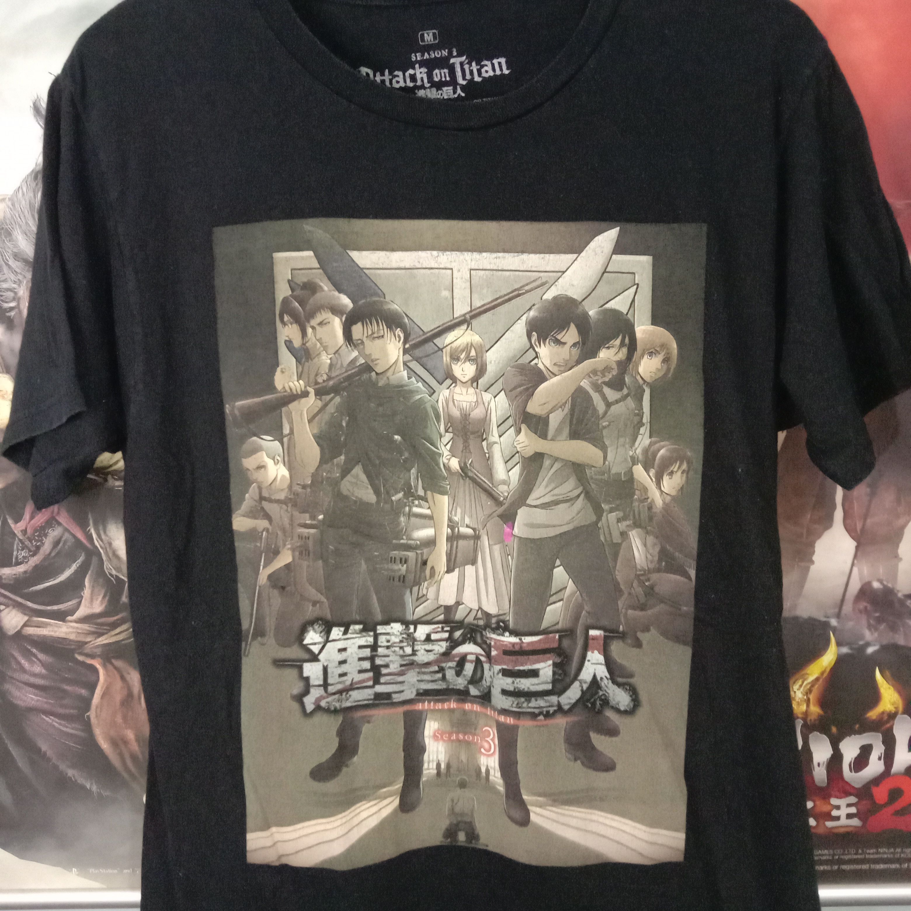 Anime Attack Titan S3 Poster Anime Manga Rare T-Shirts, Hoodie, Sweatshirt