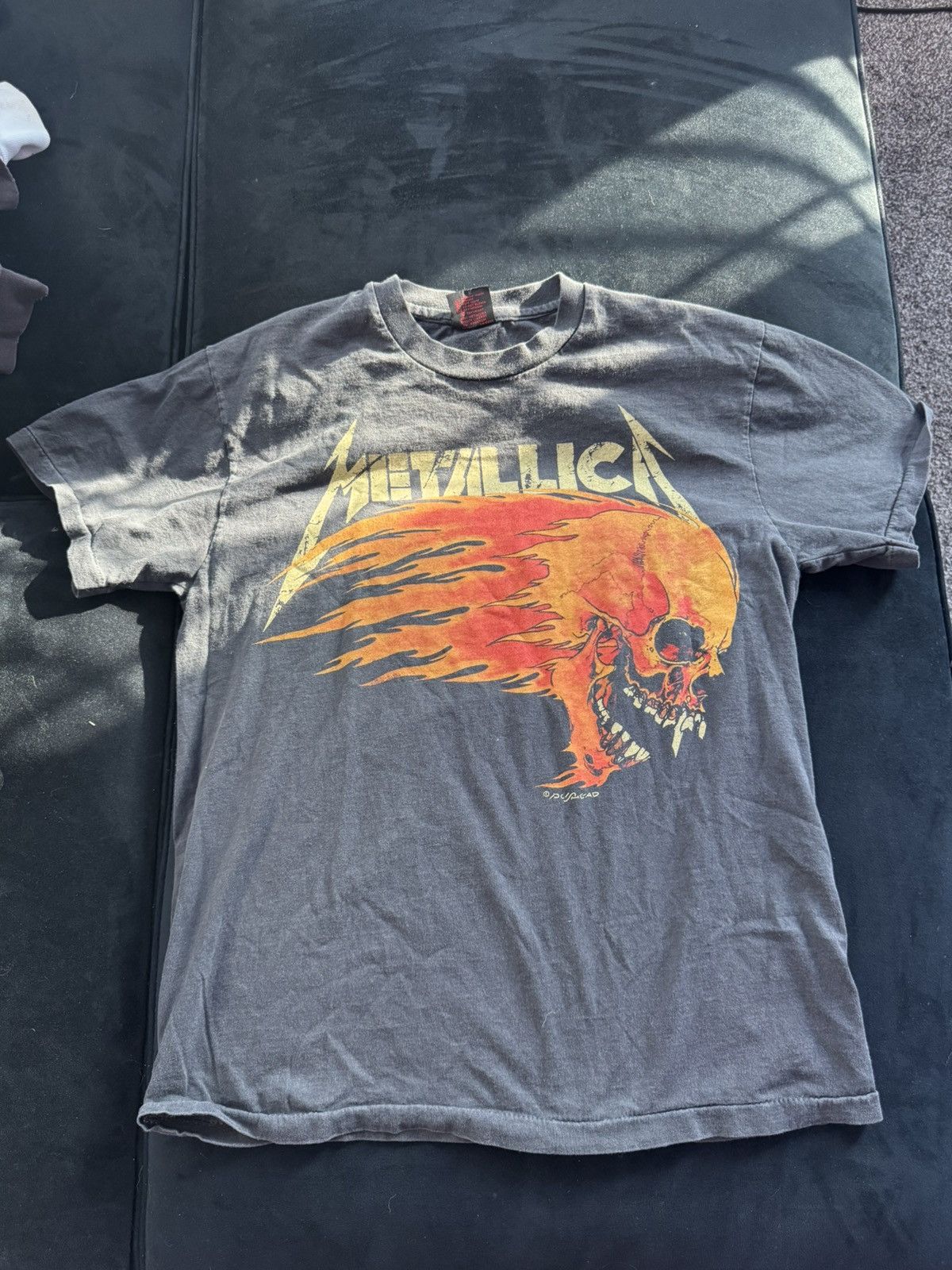 Metallica Vintage Summer 94 Us Tour Flaming Skull T-Shirts, Hoodie, Sweatshirt