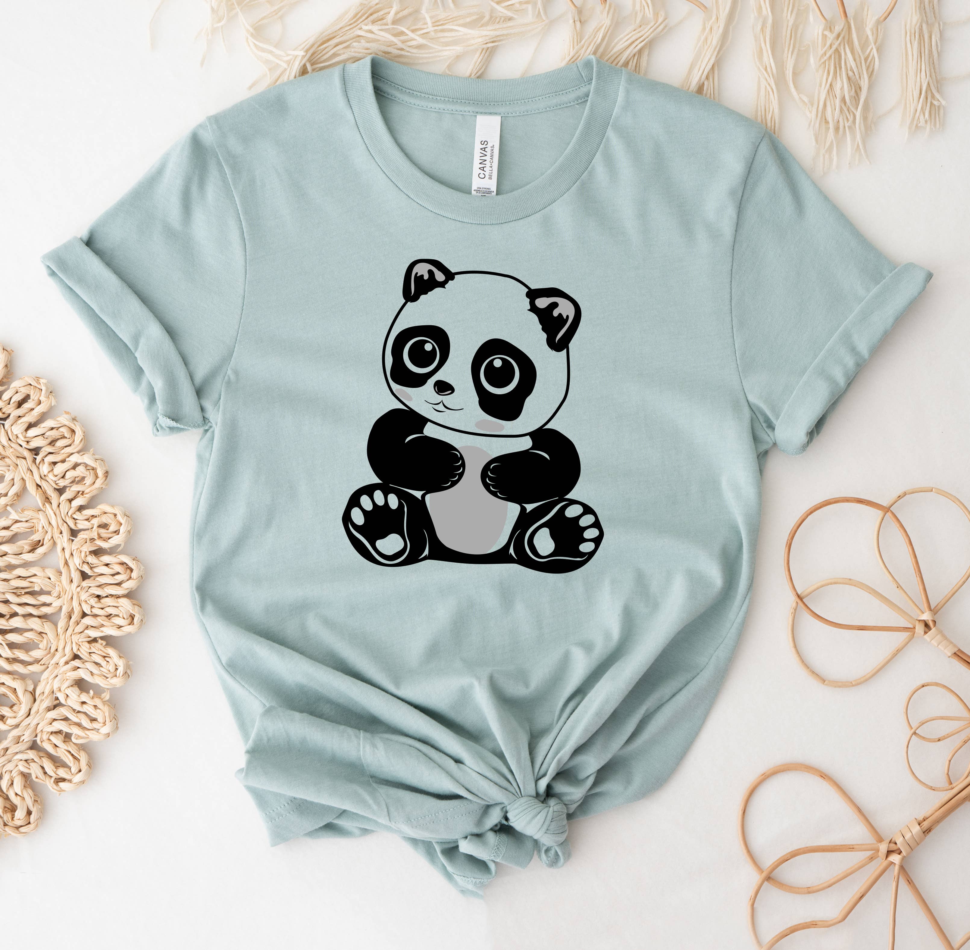 Panda T-Shirt Hoodie, Sweatshirt | PodTeesHub.com
