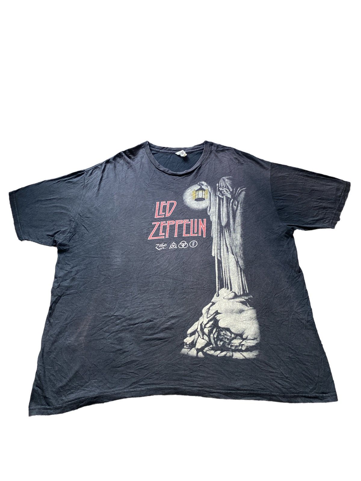 Led Zeppelin X Vintage Vintage Led Zeppelin 2000 Black Rare Rock Band Tee Shirt 2xl Hoodie, Sweatshirt | PodTeesHub.com