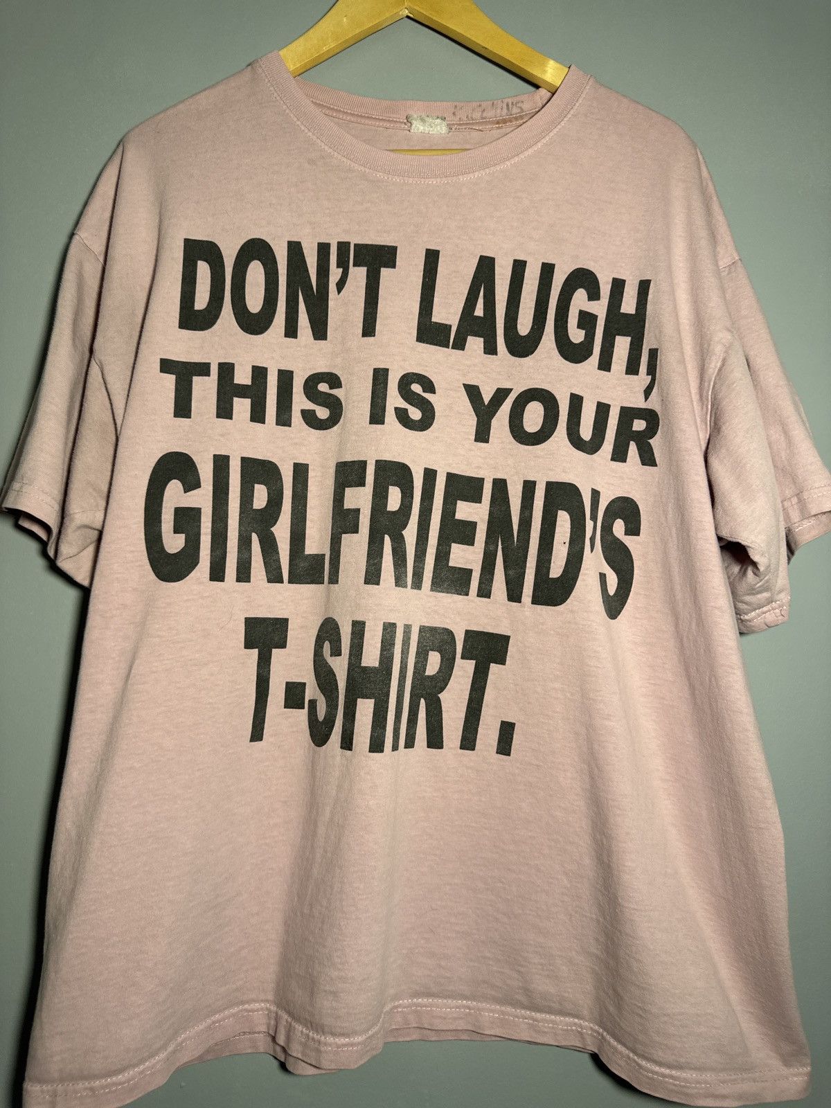 Vintage Dont Laugh This Is Your Girlfriends T Shirt Vintage Tee Hoodie, Sweatshirt | PodTeesHub.com
