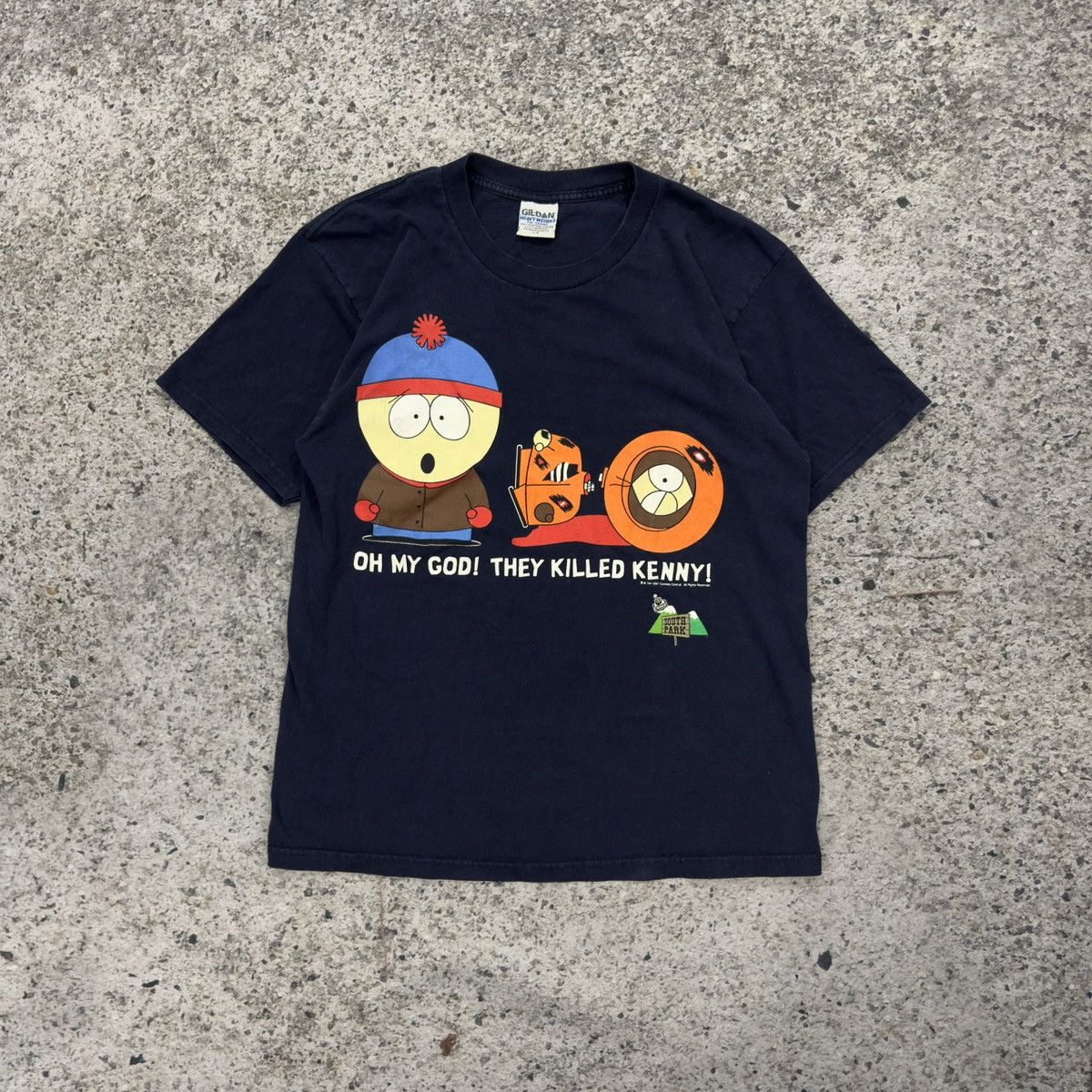 Vintage 90s South Park Oh My God They Killed Kenny Tee Hoodie, Sweatshirt | PodTeesHub.com
