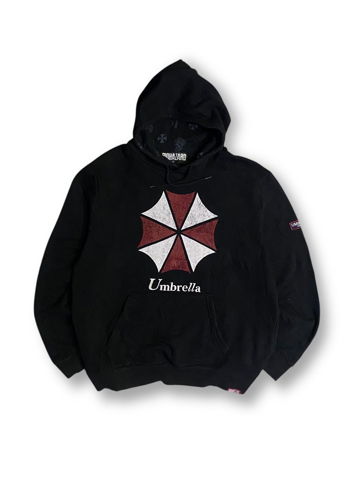 Playstation Vintage Biohazard Umbrella Resident Evil Hoodie Y2k T-Shirts, Sweatshirt | PodTeesHub.com