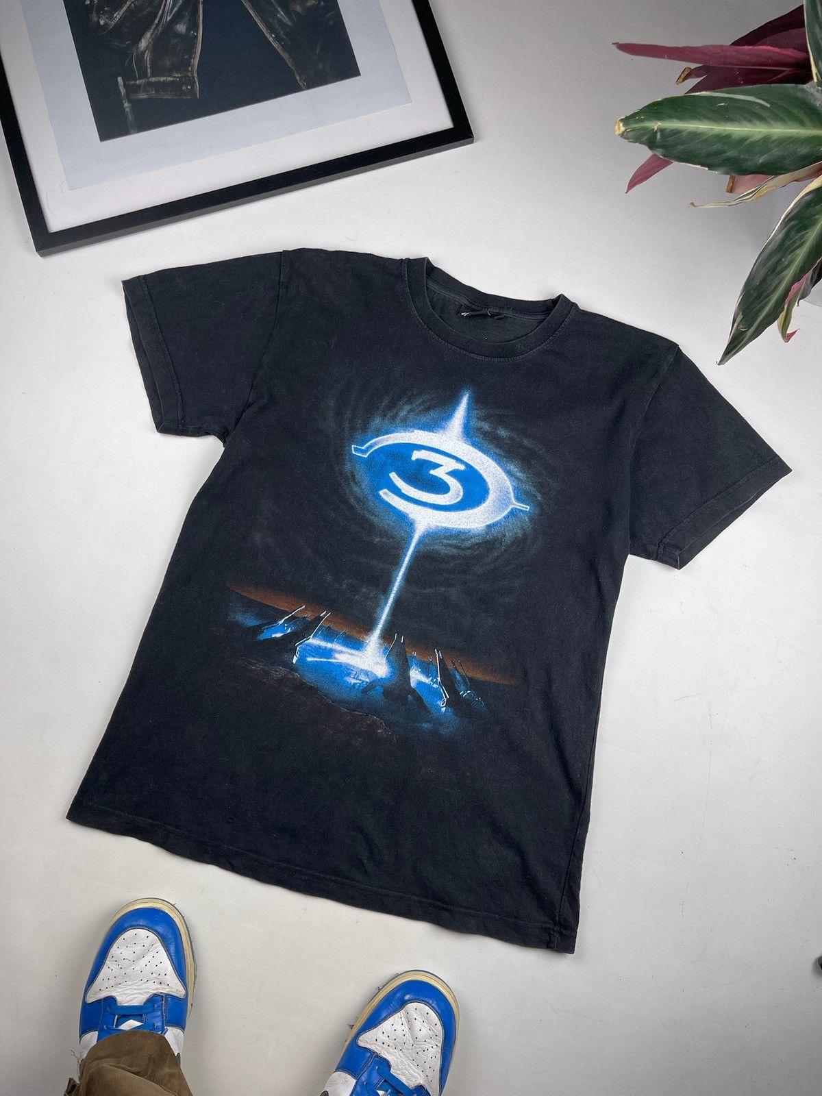 Halo 3 Big Logo Xbox Video Game Promo Tee Diablo Silent Hill Hoodie, Sweatshirt | PodTeesHub.com