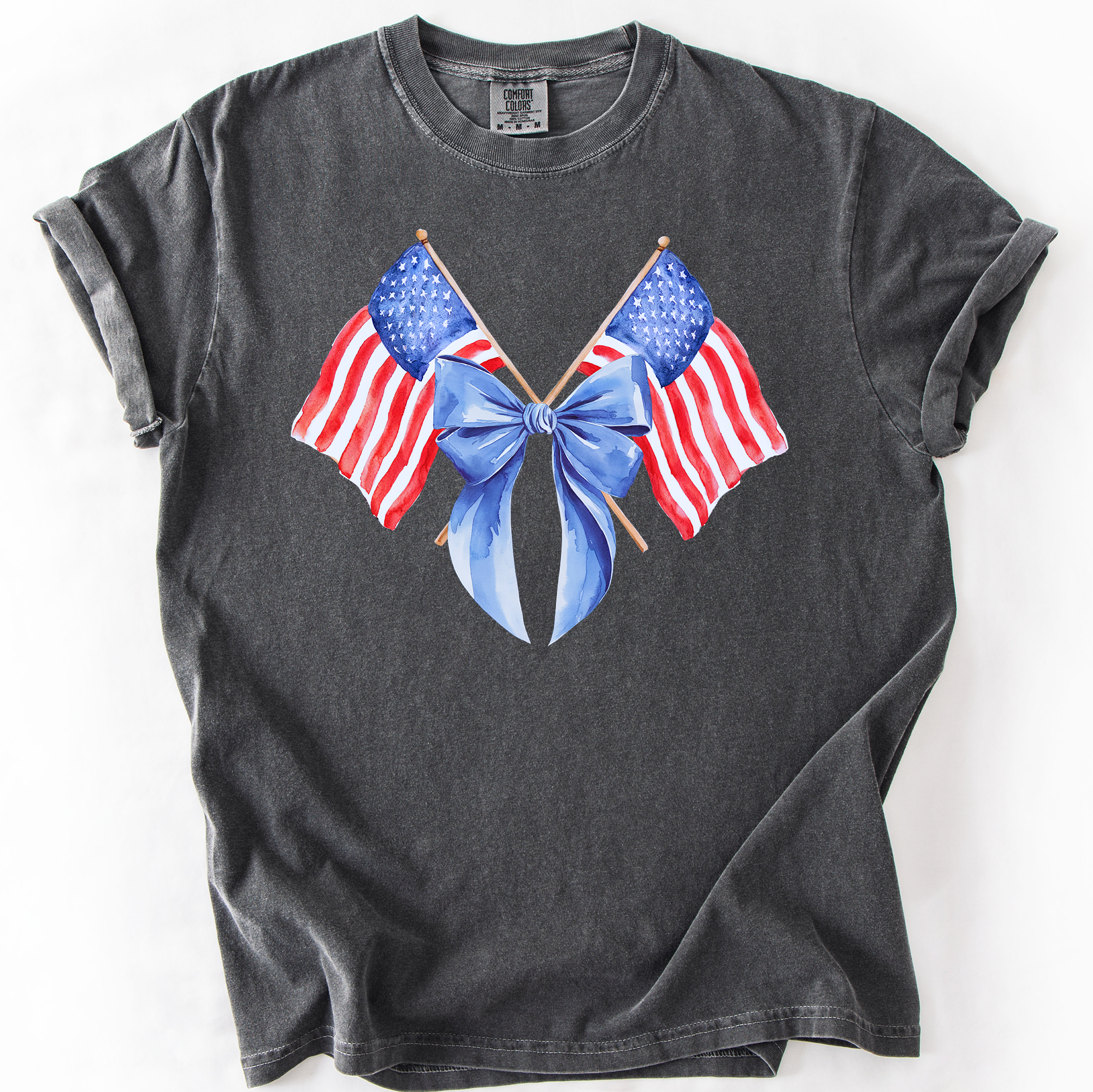 Patriotic Coquette Flags America, USA Fourth of July T-Shirt Hoodie, Sweatshirt | PodTeesHub.com