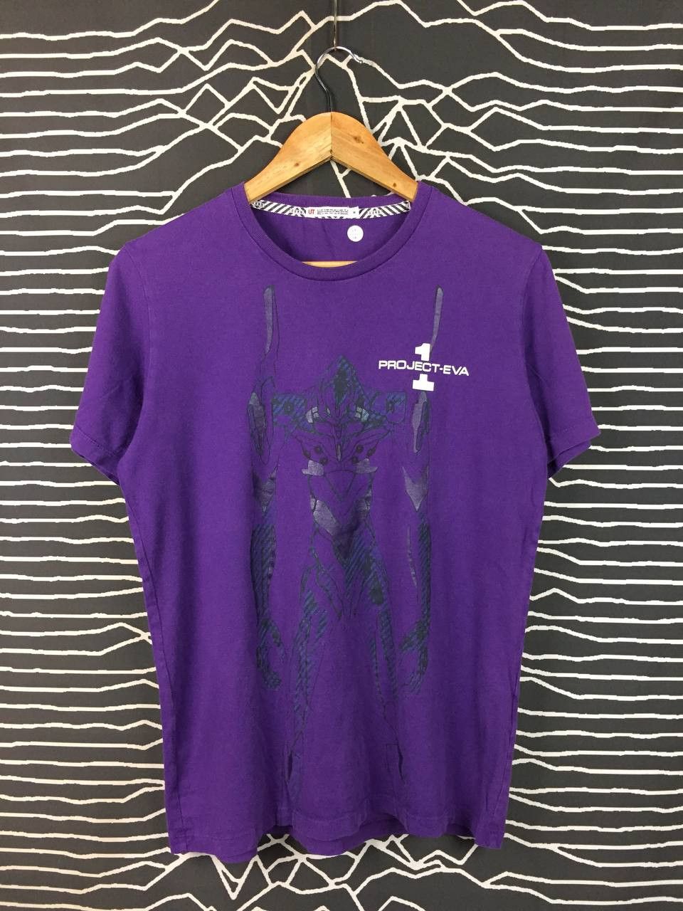 Anime Uniqlo Ut Neon Genesis Evangelion Unit 01 Project Eva Tee Hoodie, Sweatshirt | PodTeesHub.com
