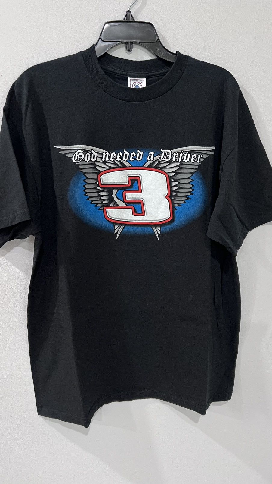 Nascar Dale Earnhardt God Needed A Driver Delta Tag Size Xl T-Shirts, Hoodie, Sweatshirt | PodTeesHub.com
