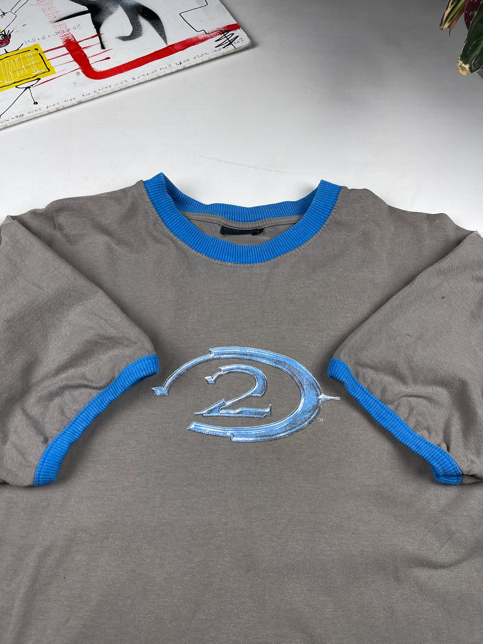 Playstation Vintage Halo 2 Promo Tee War Games Xbox Pc Hoodie, Sweatshirt | PodTeesHub.com