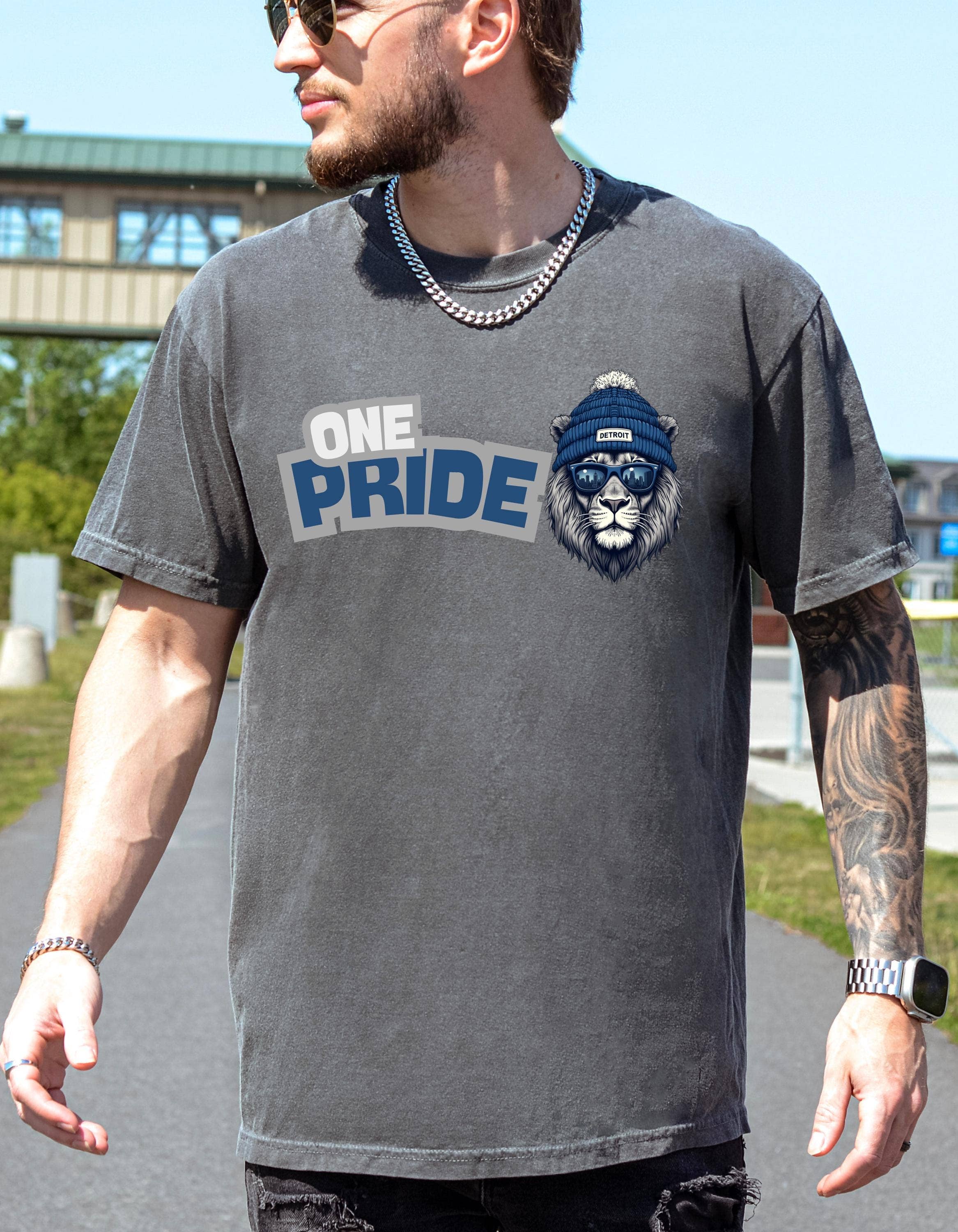 Detroit Lions Football Shirt, Crewneck & Mascot Game Day Hoodie, Sweatshirt | PodTeesHub.com