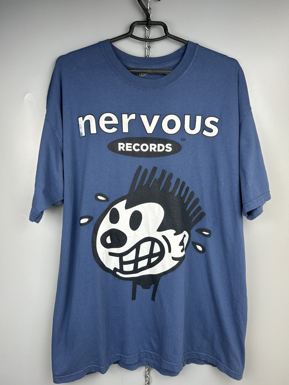 Vintage Nervous Records Rap Tee Hiphop Hoodie, Sweatshirt | PodTeesHub.com