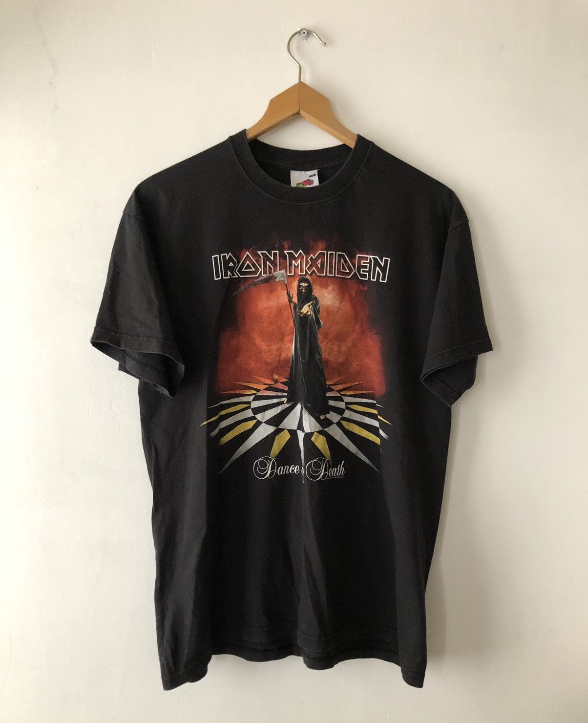 Iron Maiden Vintage 2003 Iron Maiden Dance Of Death T Shirt Hoodie, Sweatshirt | PodTeesHub.com