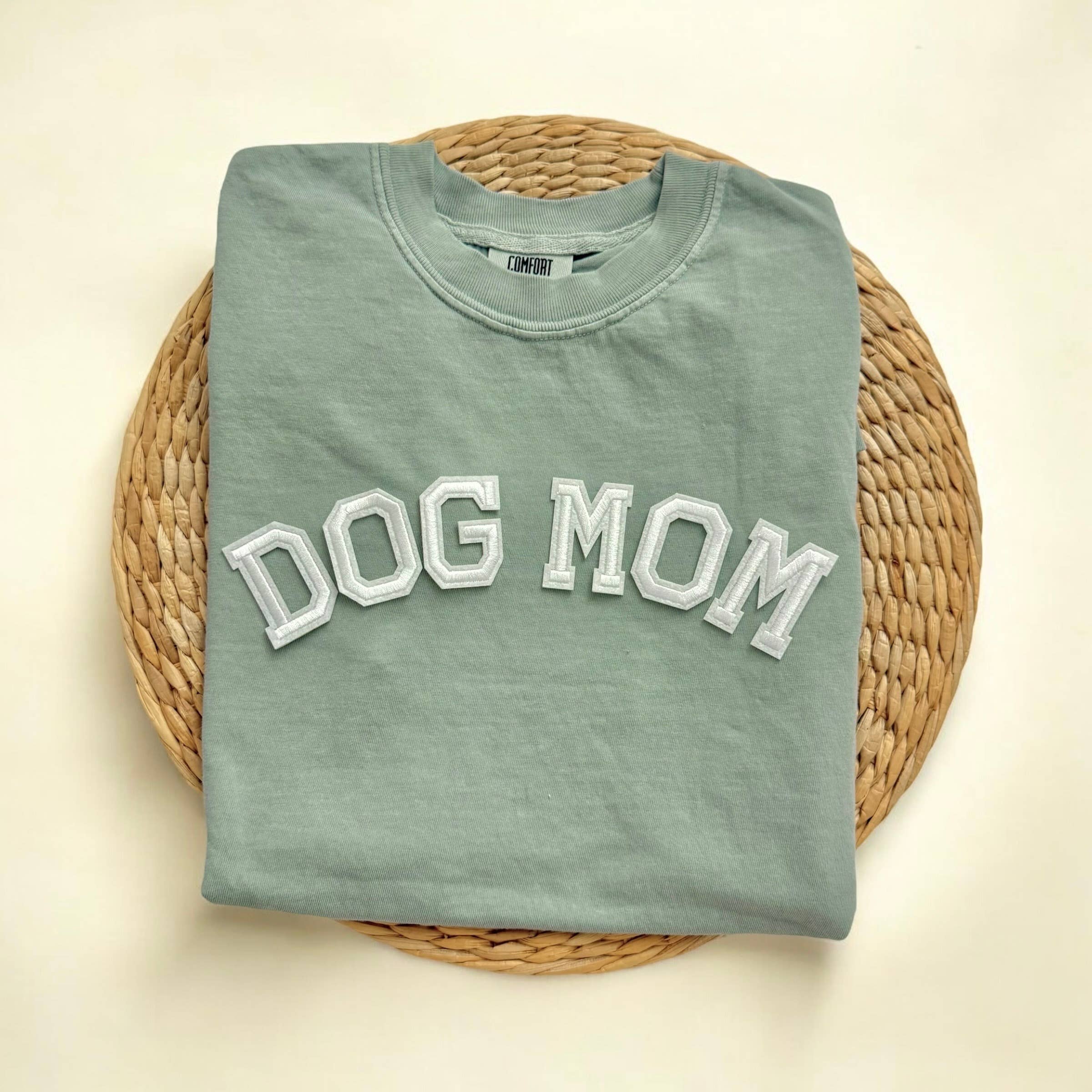 Comfort Colors Dog Mom Shirt, Dog Mom Gifts Hoodie, Sweatshirt | PodTeesHub.com
