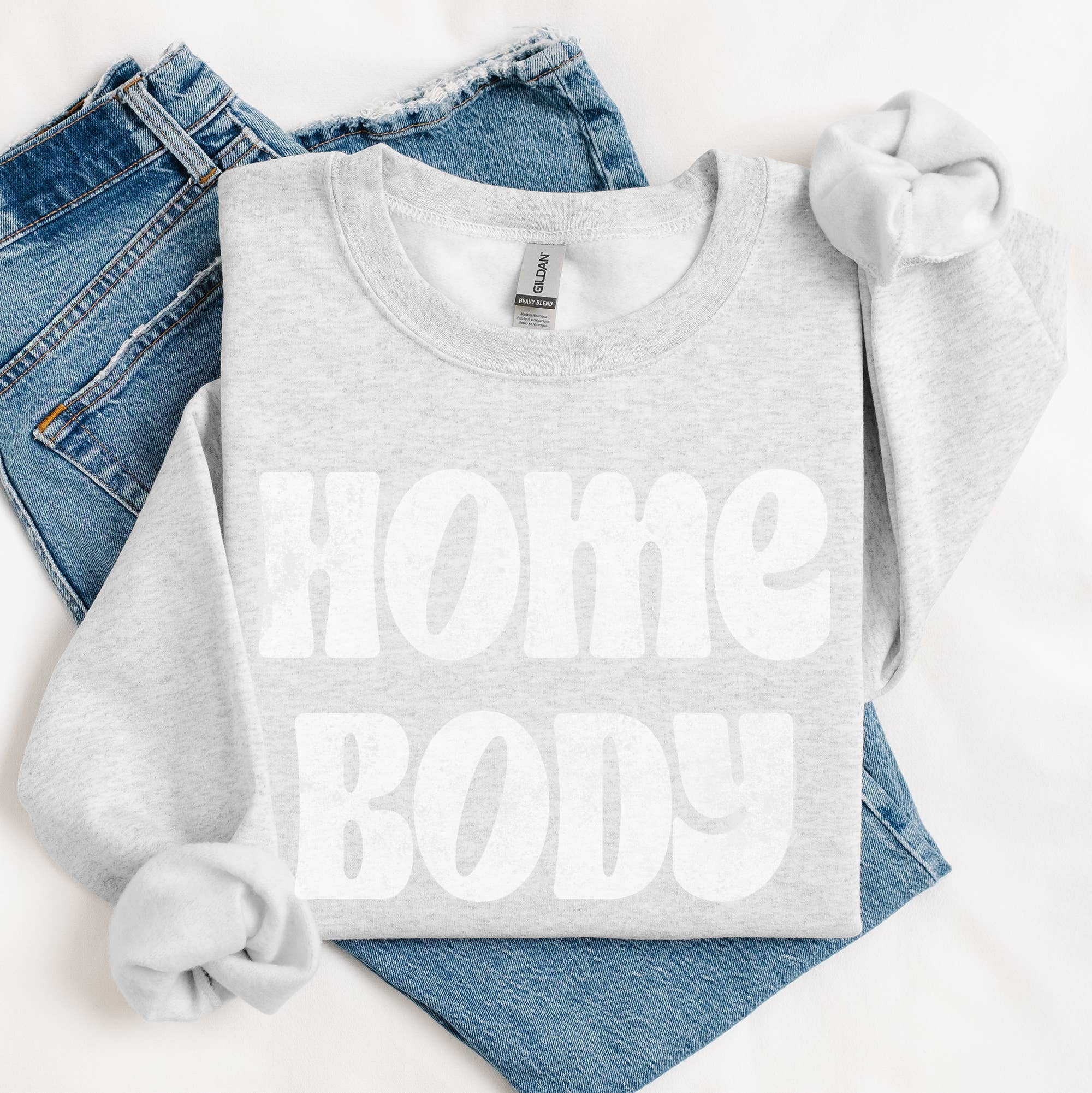 Homebody Sweatshirt | Cozy Gift For Introverts & Home Bodies T-Shirts, Hoodie | PodTeesHub.com