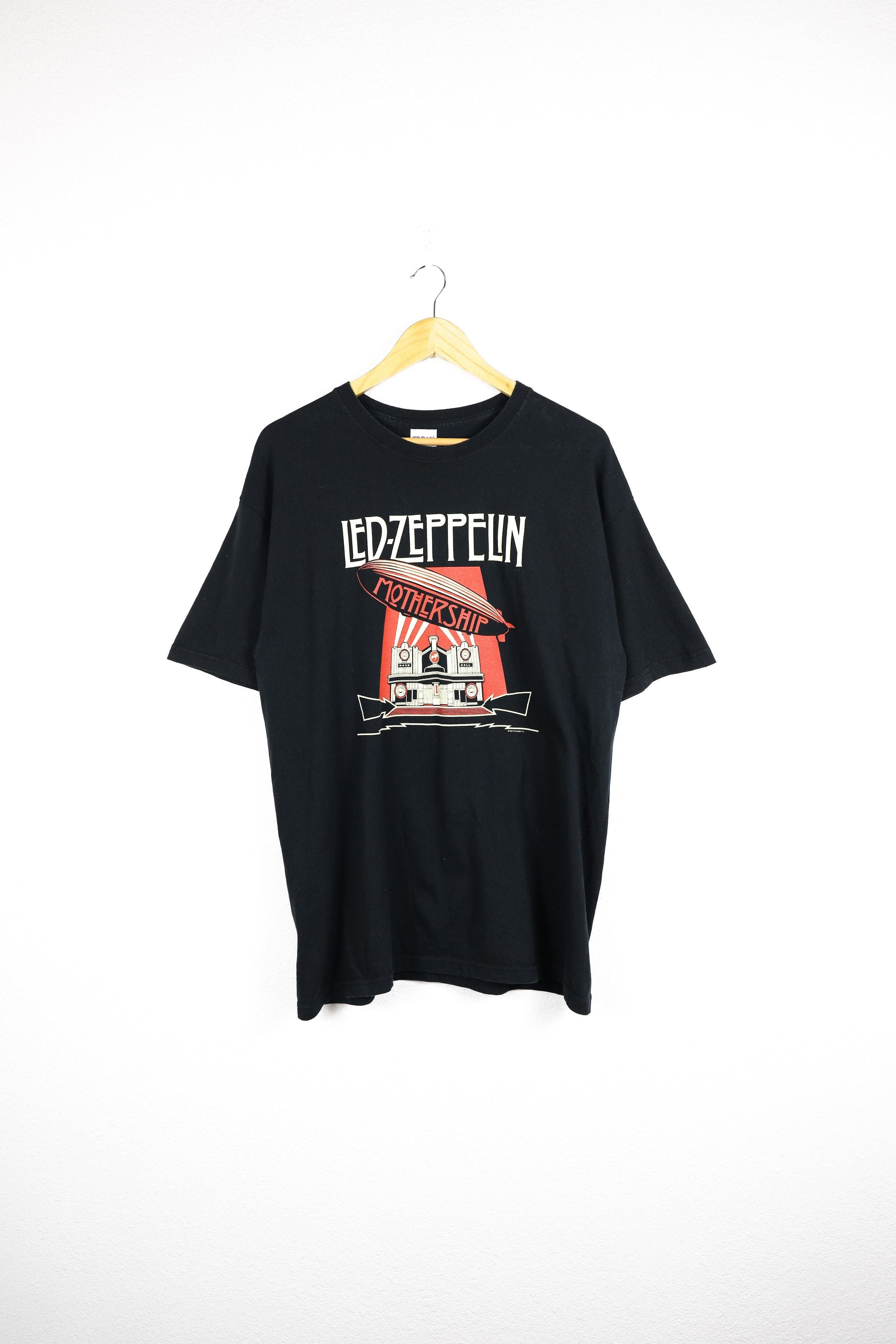 Led Zeppelin X Vintage Vintage Led Zeppelin Mothership Merch Graphic Tee Tshirt Hoodie, Sweatshirt | PodTeesHub.com