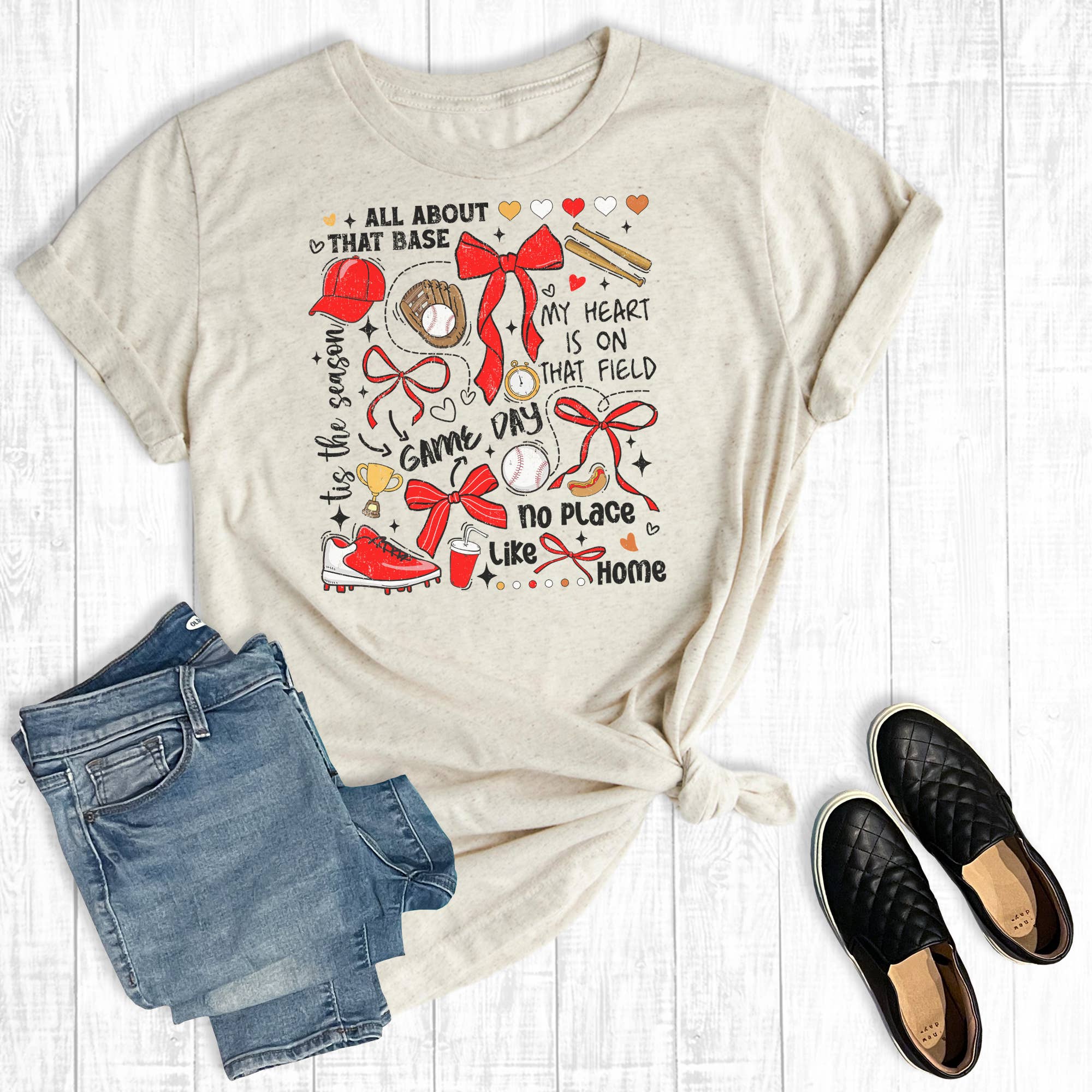 Retro Baseball Gameday Graphic Tee Hoodie, Sweatshirt | PodTeesHub.com