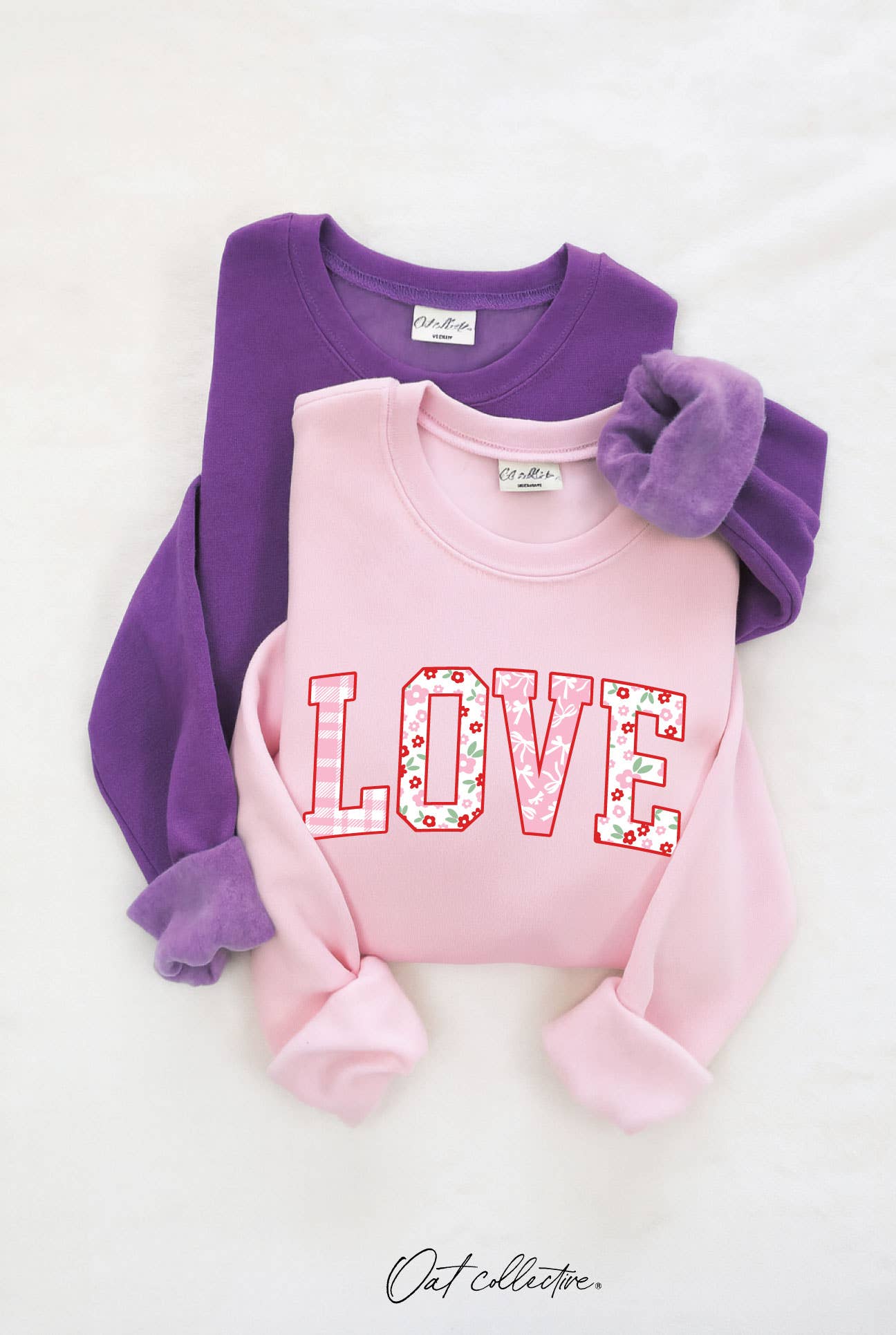 Love with Pattern Graphic Sweatshirt T-Shirts, Hoodie | PodTeesHub.com