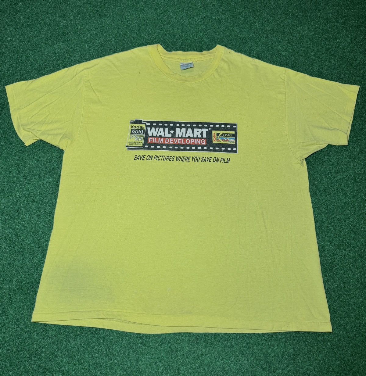 Vintage 90s Walmart Kodak Gold Film Developing T Shirt Hoodie, Sweatshirt | PodTeesHub.com