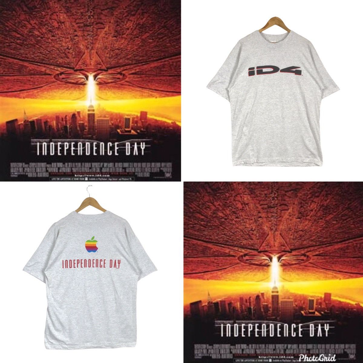 Vintage 1996 Independence Day Id4 American Film T-Shirts, Hoodie, Sweatshirt