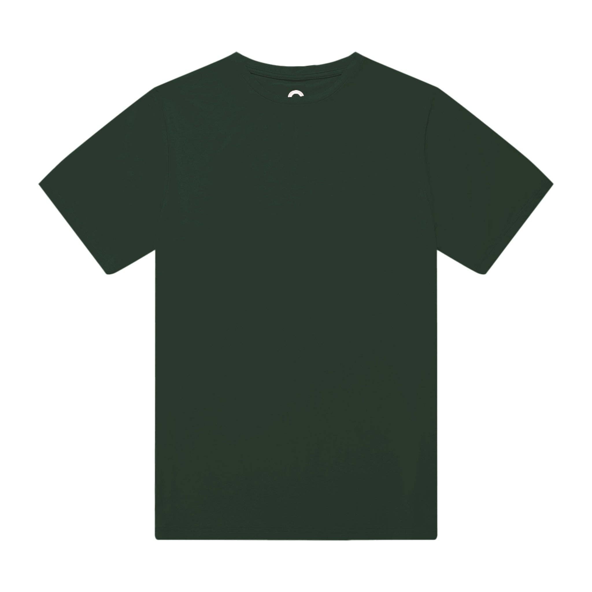 Hunter Green Bamboo Unisex Short Sleeve Shirt Hoodie, Sweatshirt | PodTeesHub.com