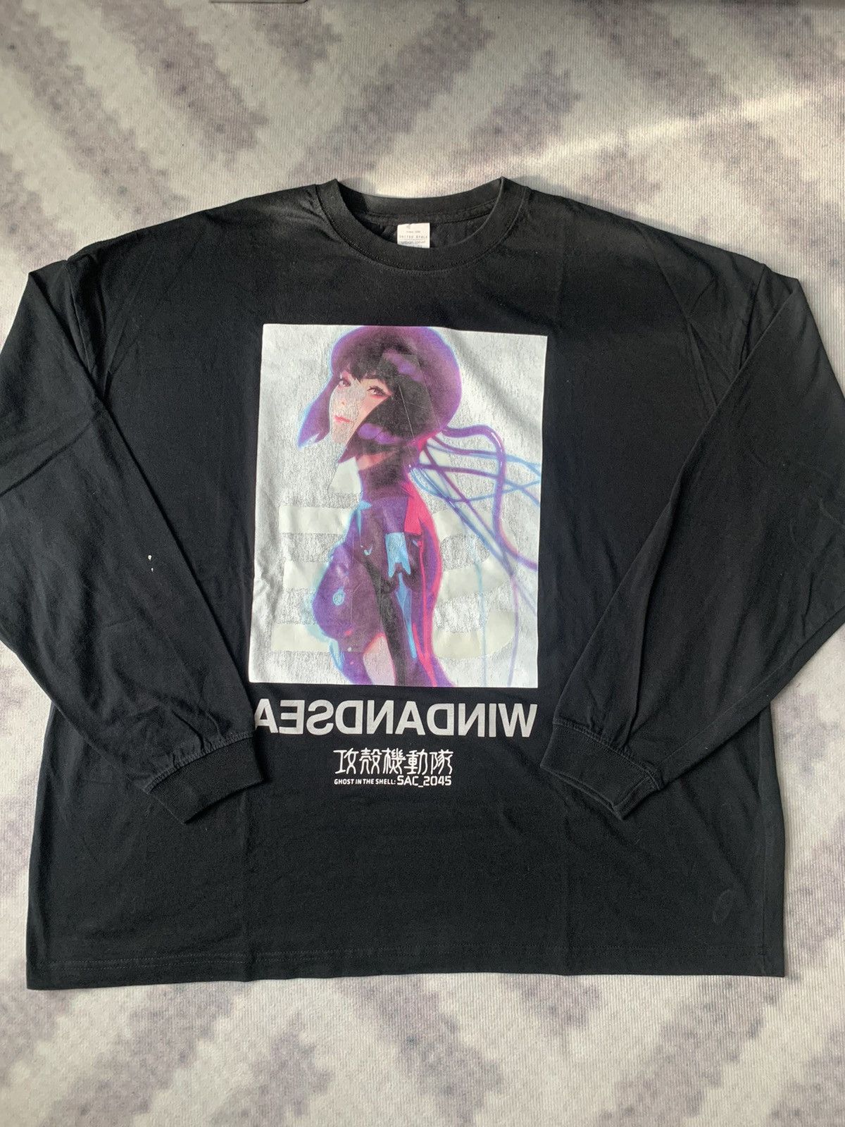 Japanese Brand X Vintage Vintage Ghost In The Shell Anime Tshirt Hoodie, Sweatshirt | PodTeesHub.com